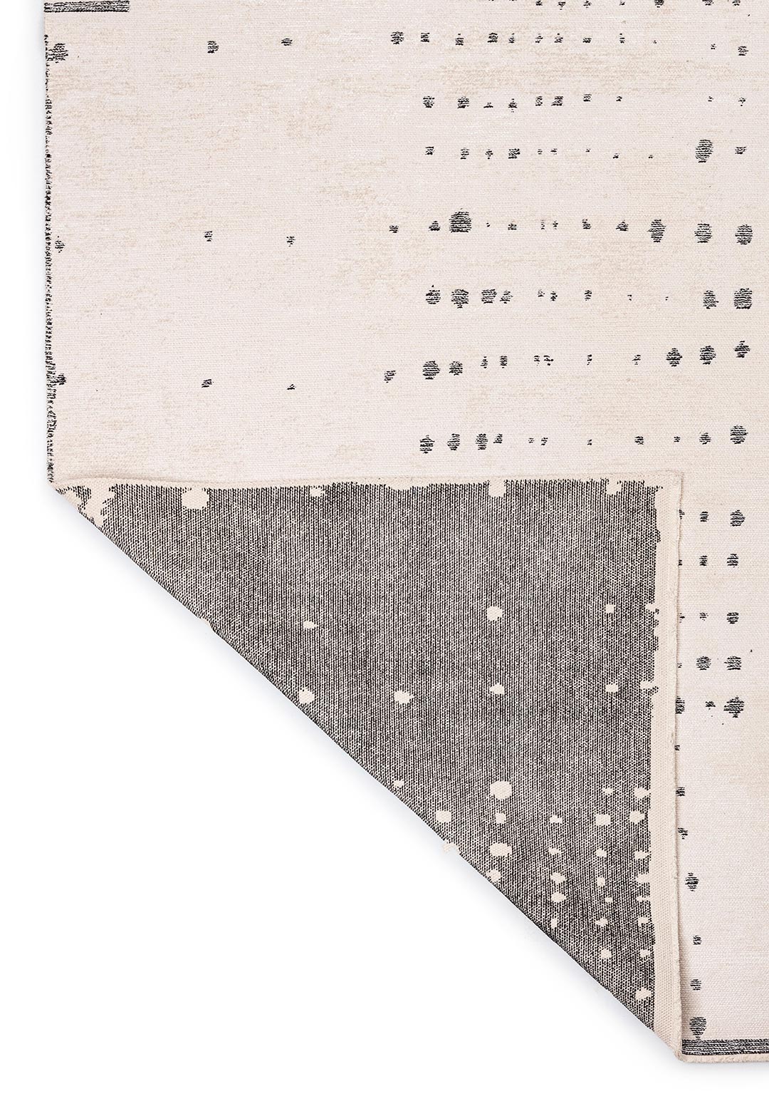 DAPPLE BLACK - ECRU RUG - 3