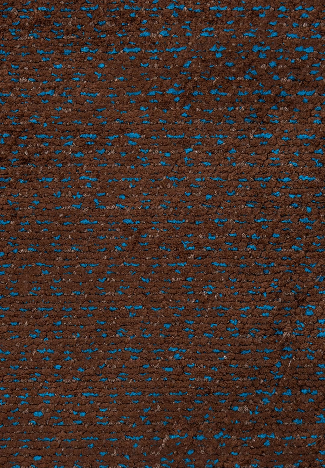 GRAIN CYAN - DARK BROWN RUG - 5