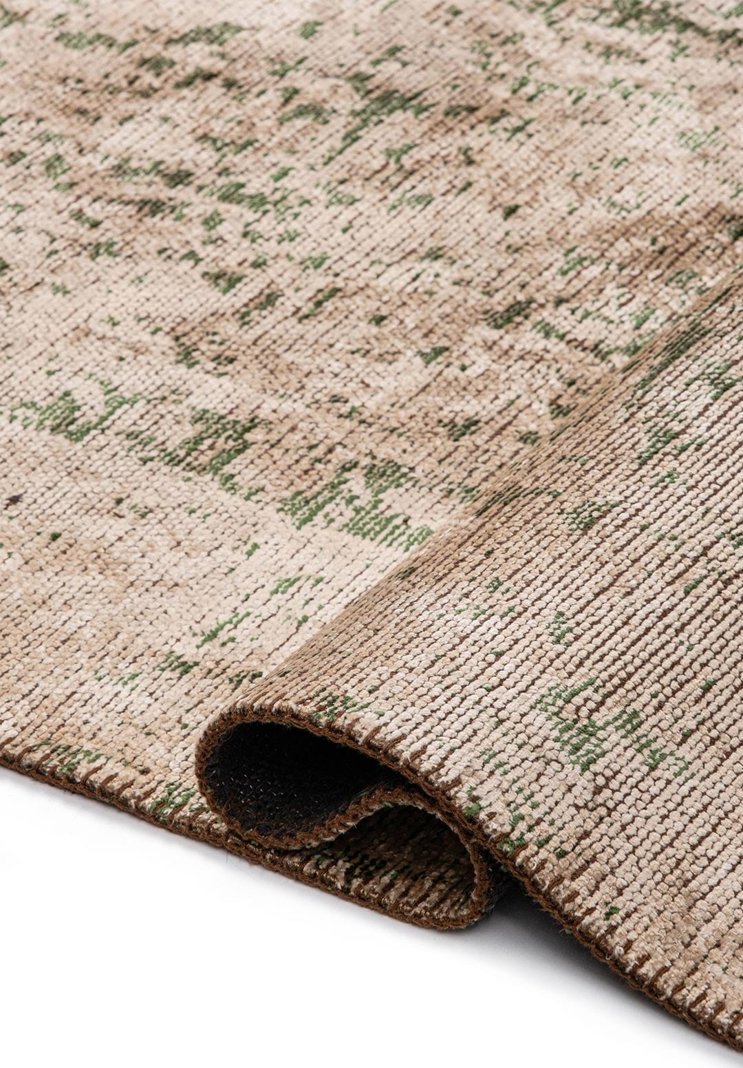 HERITAGE FOREST GREEN - CREAM RUG - 2