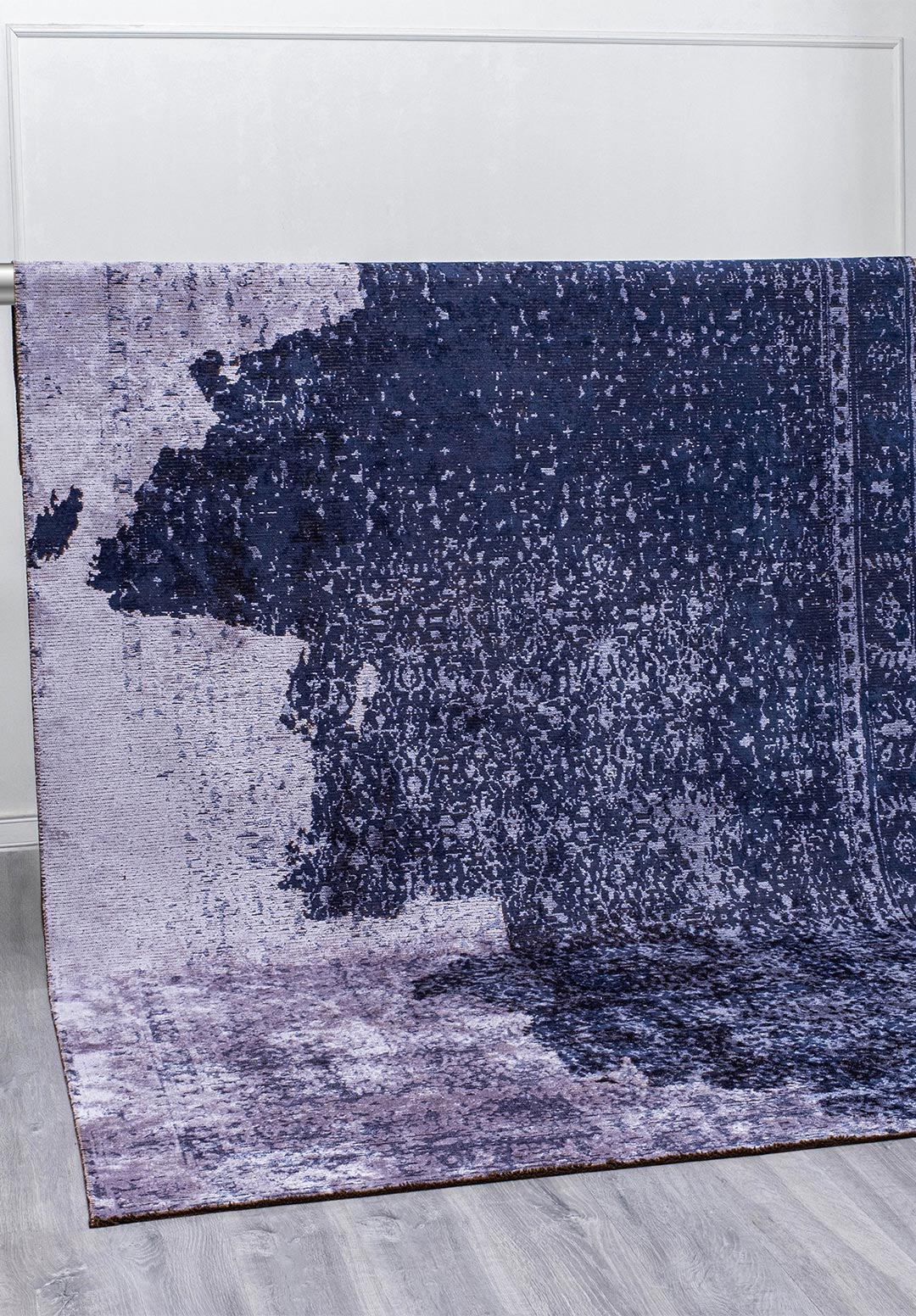 HERITAGE DARK NAVY - LILAC RUG - 4