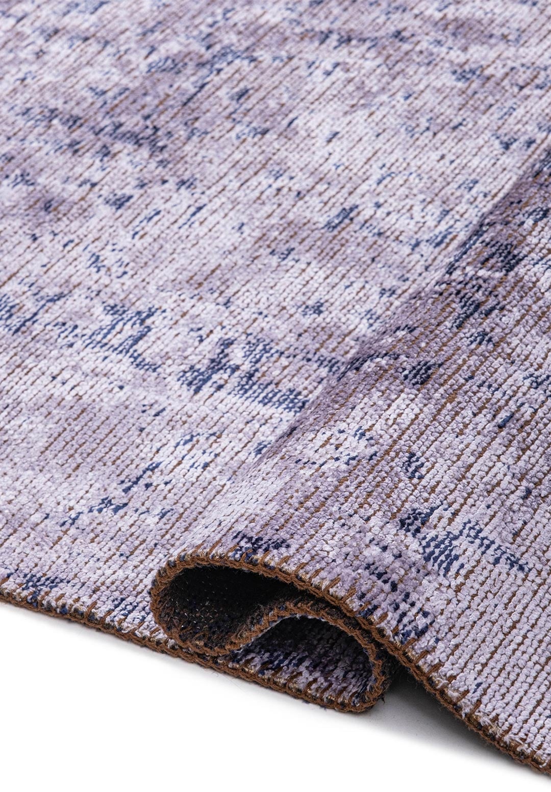 HERITAGE DARK NAVY - LILAC RUG - 2