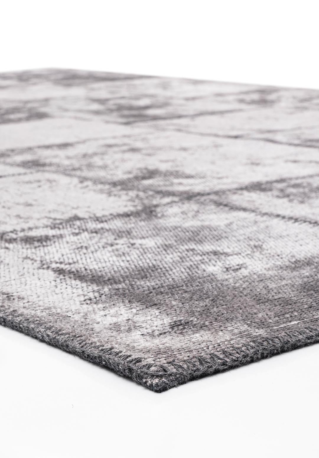 PATCH LIGHT GREY RUG - 4