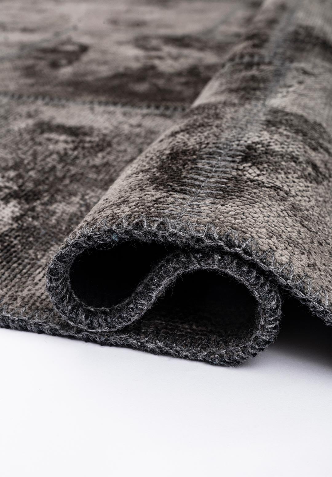 PATCH ANTHRACITE RUG - 2
