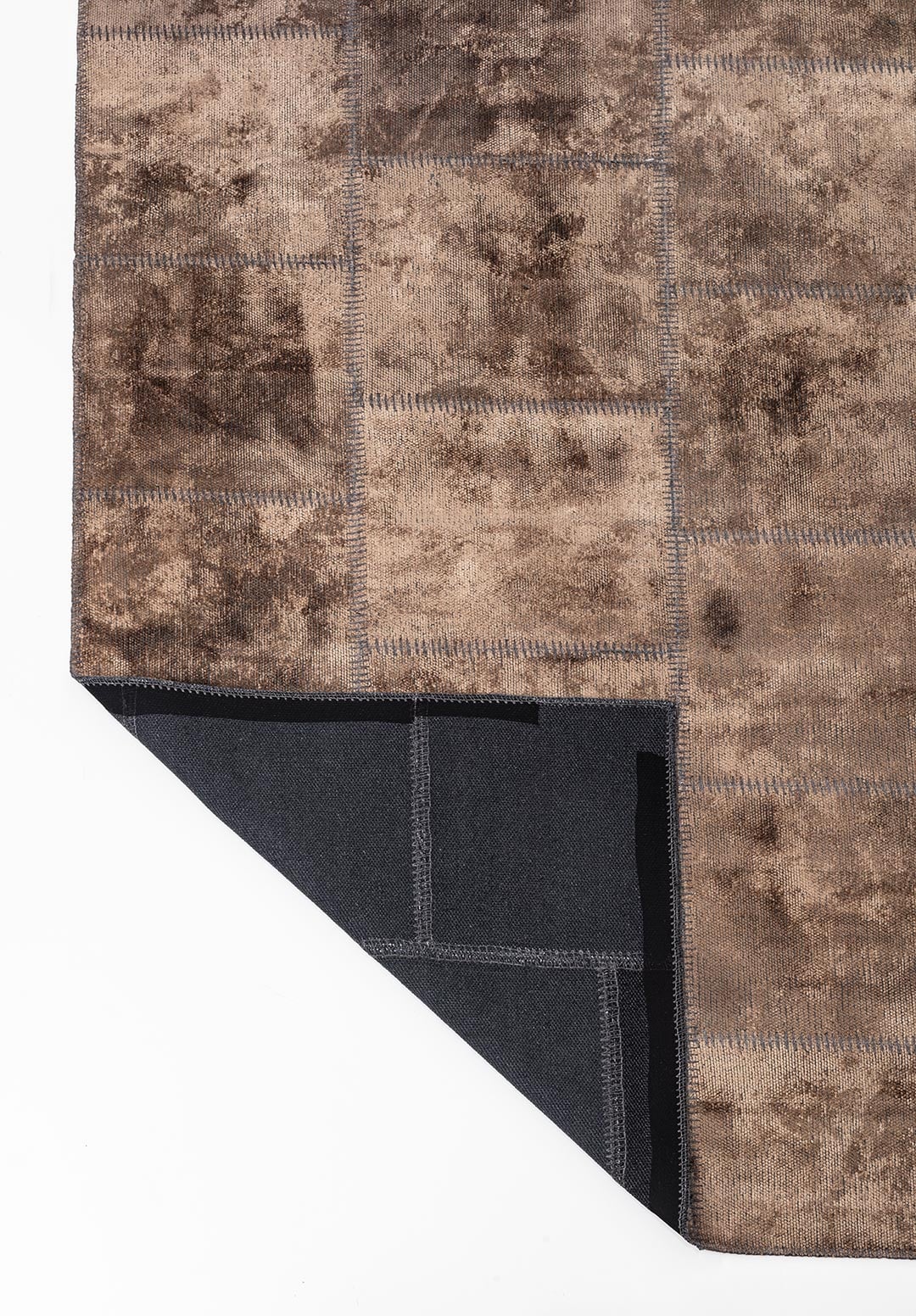 PATCH MINK RUG - 3