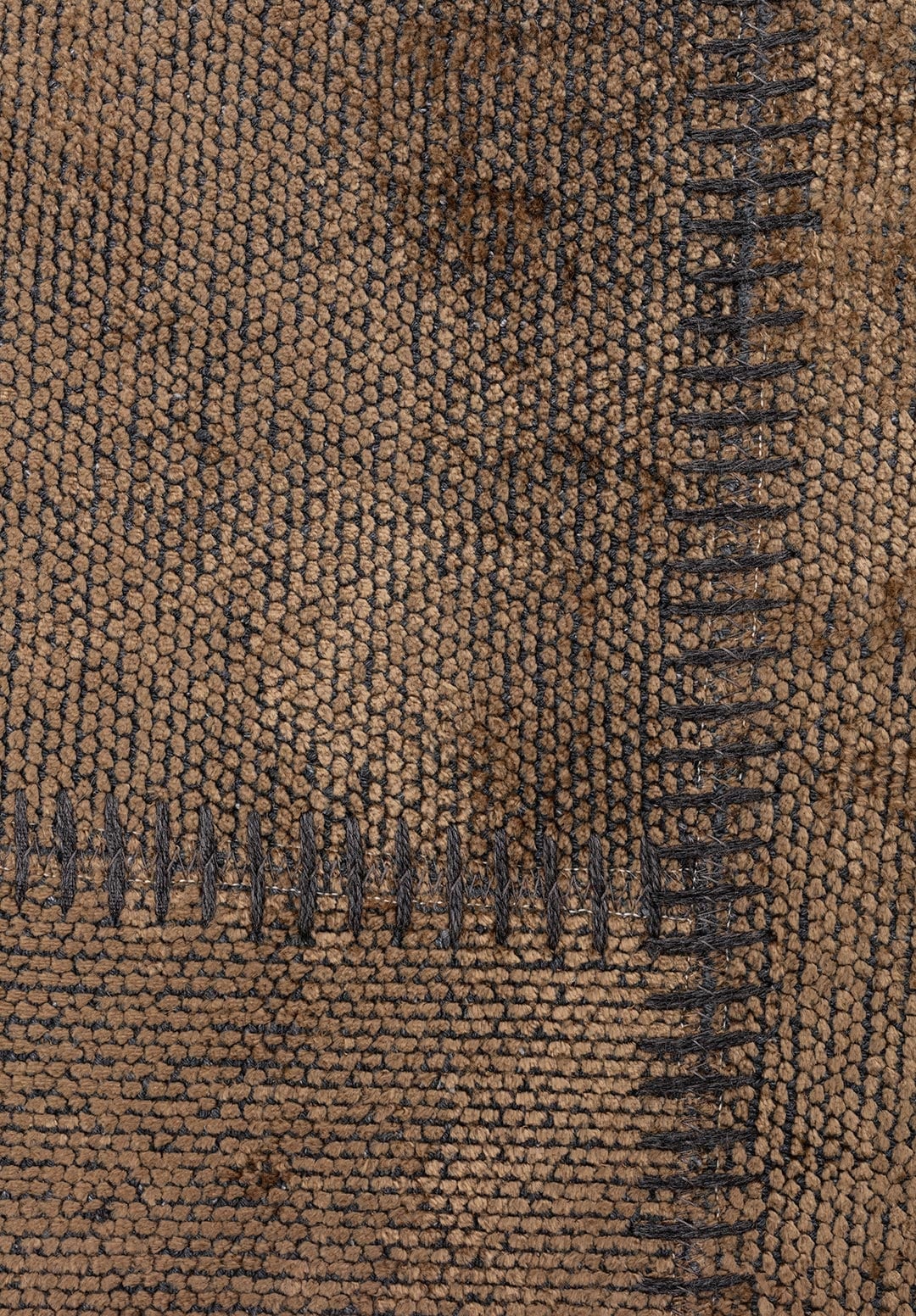 PATCH LIGHT BROWN RUG - 5