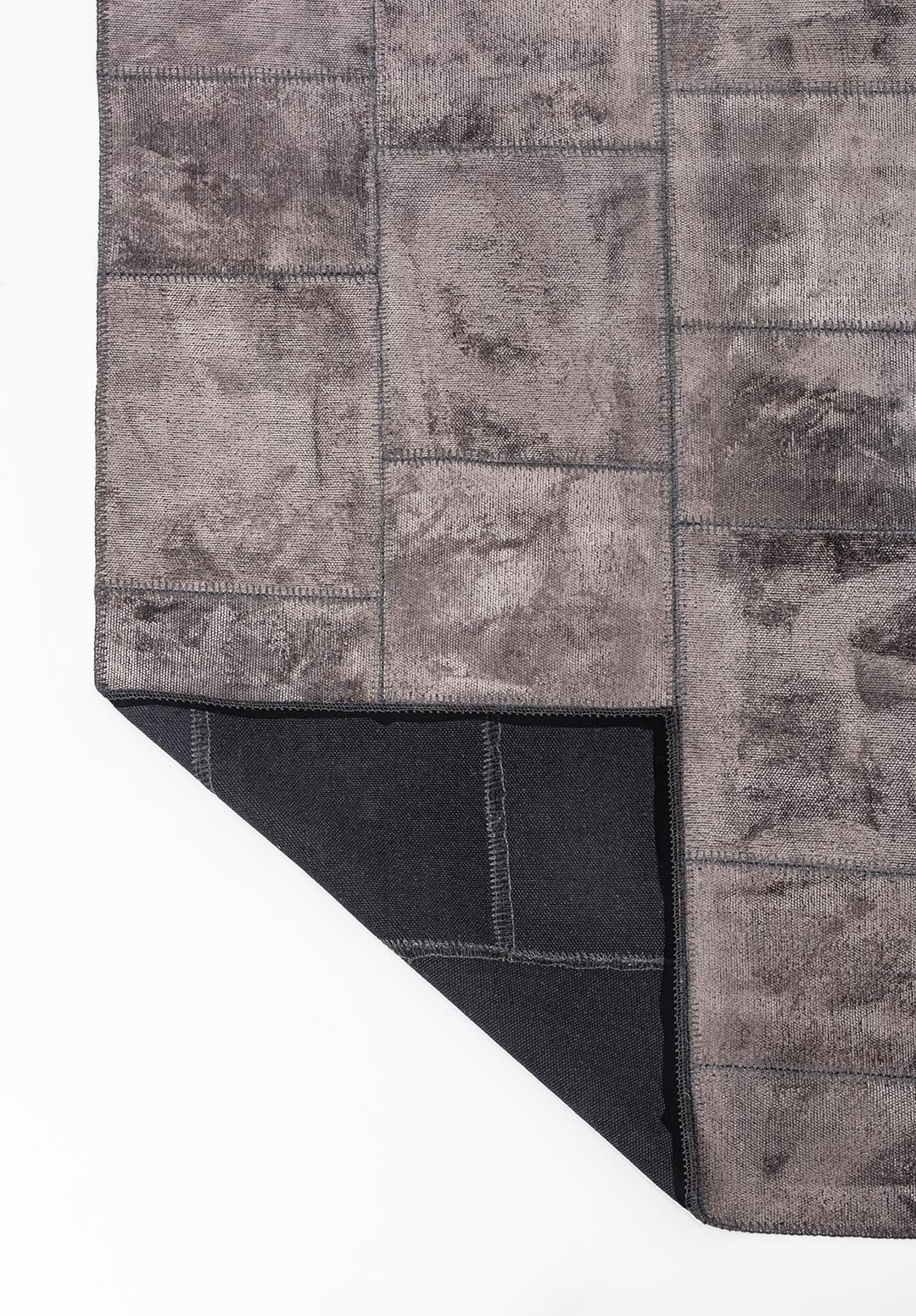 PATCH DARK GREY RUG - 3
