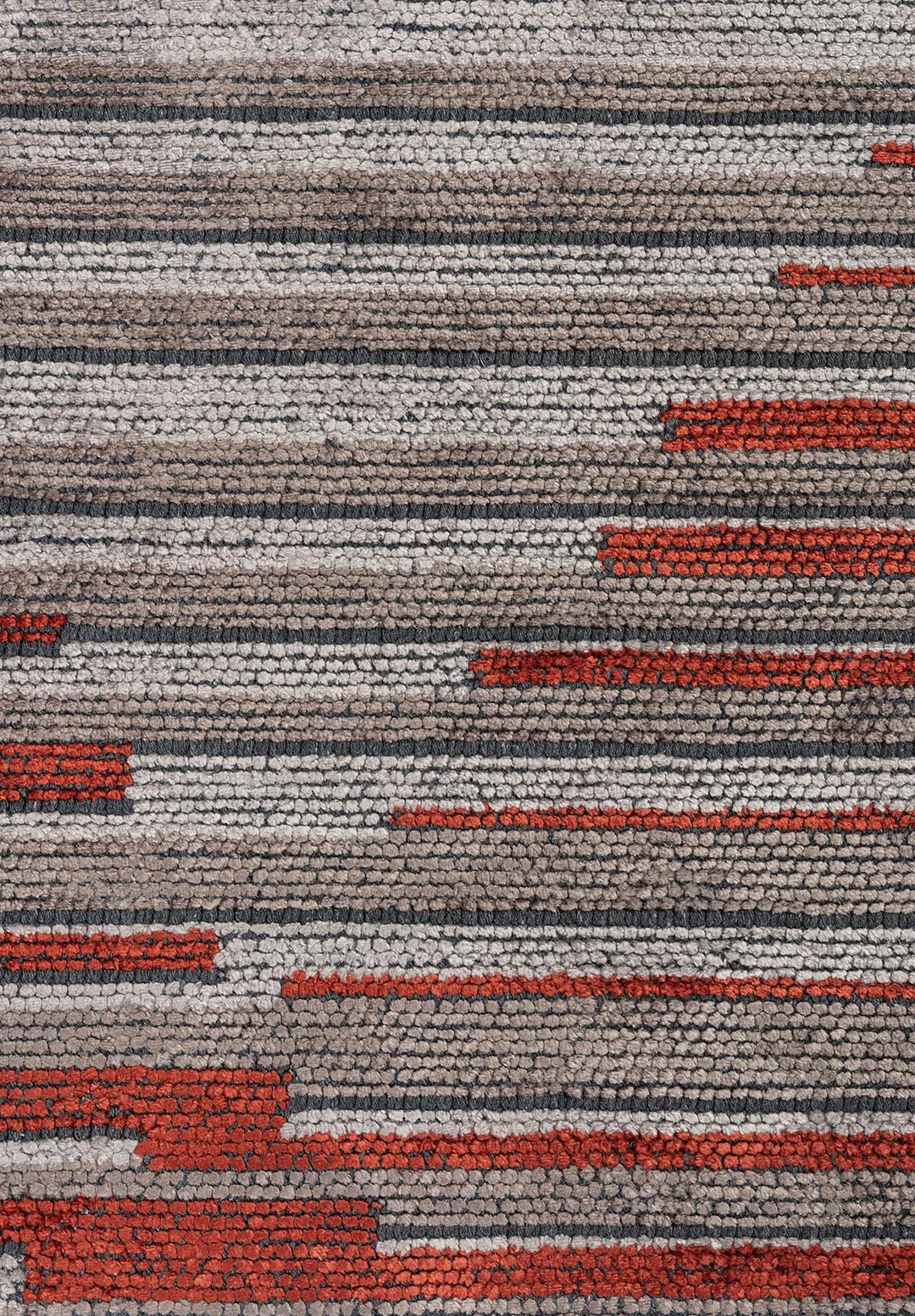 BARCELONA DARK TERRA - DARK GREY - LIGHT GREY RUG - 5
