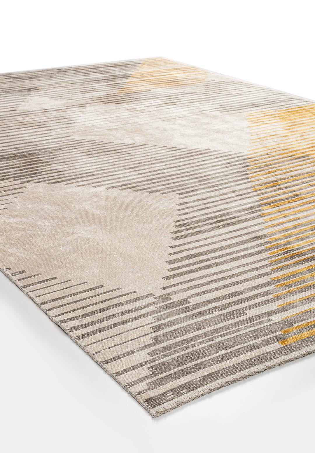 BARCELONA GOLD - GREY - ECRU RUG - 4