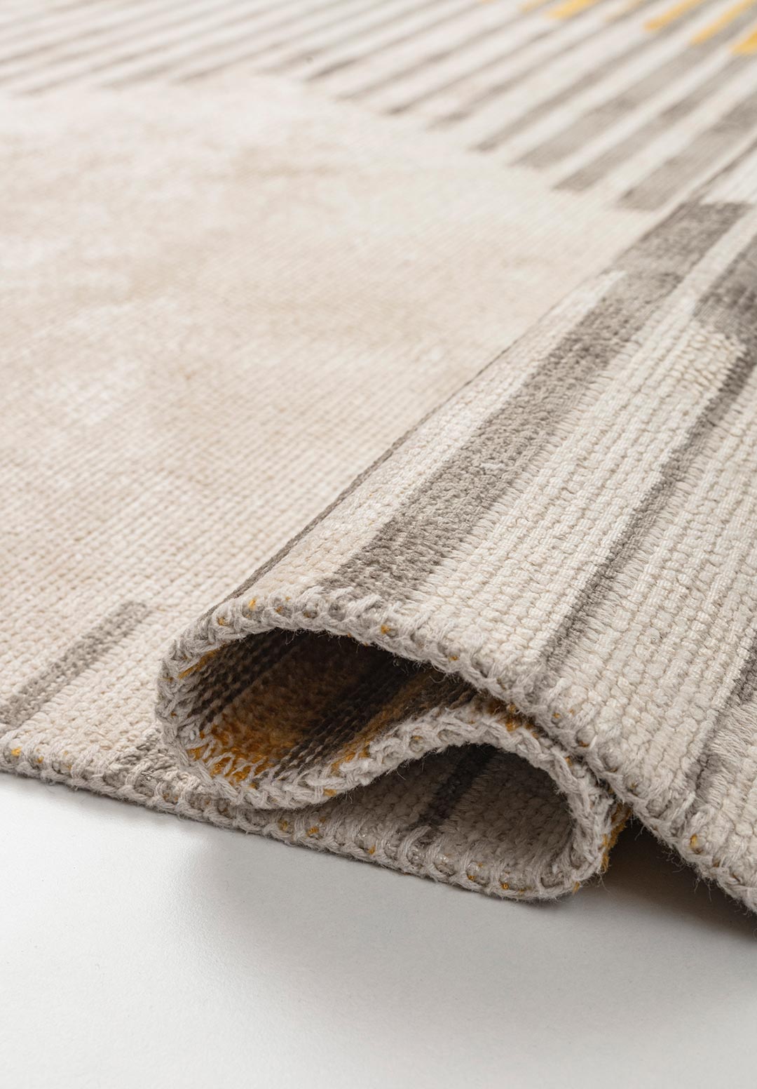 BARCELONA GOLD - GREY - ECRU RUG - 2
