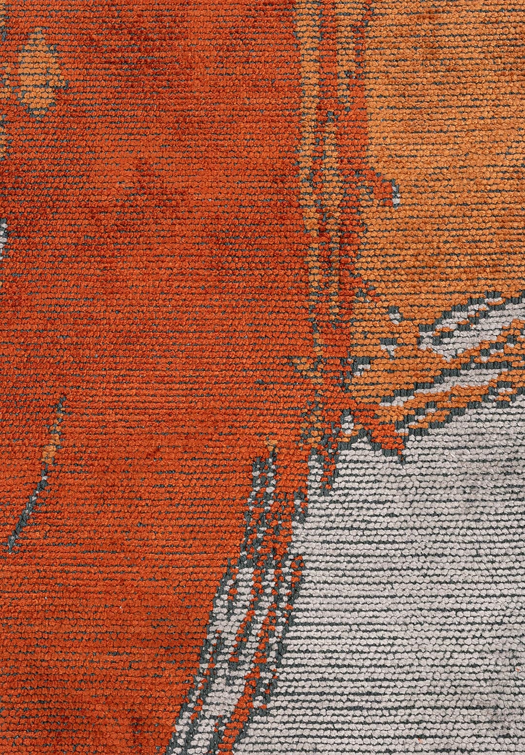 MADRID RUST - LIGHT GREY - TERRA RUG - 5