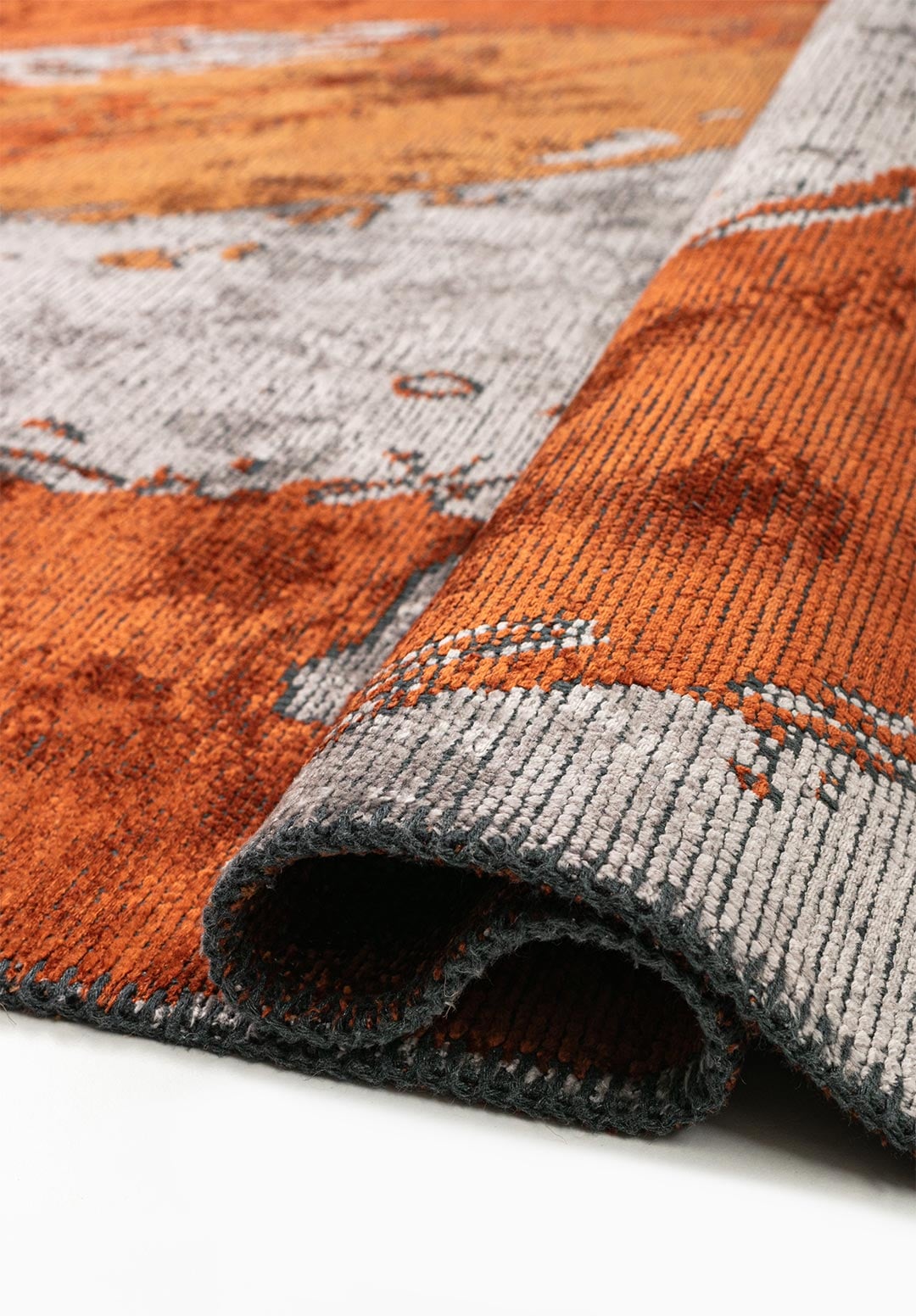 MADRID RUST - LIGHT GREY - TERRA RUG - 2