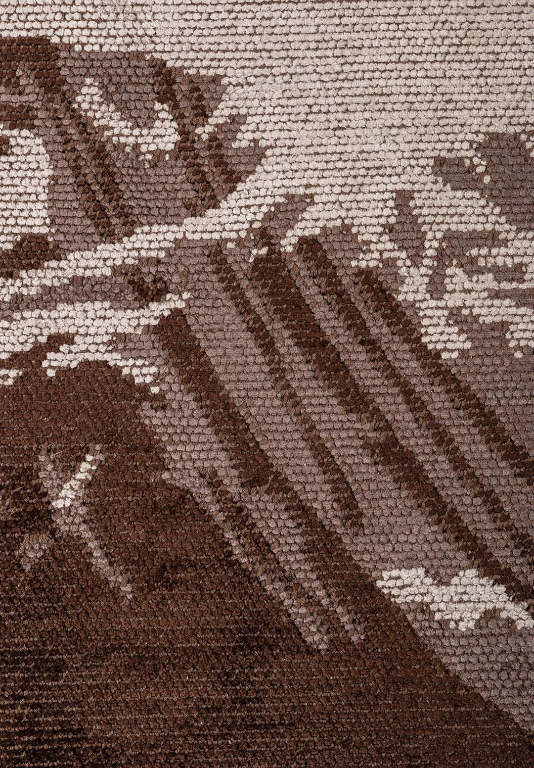 MADRID STONE - DARK MINK - DARK BROWN RUG - 5