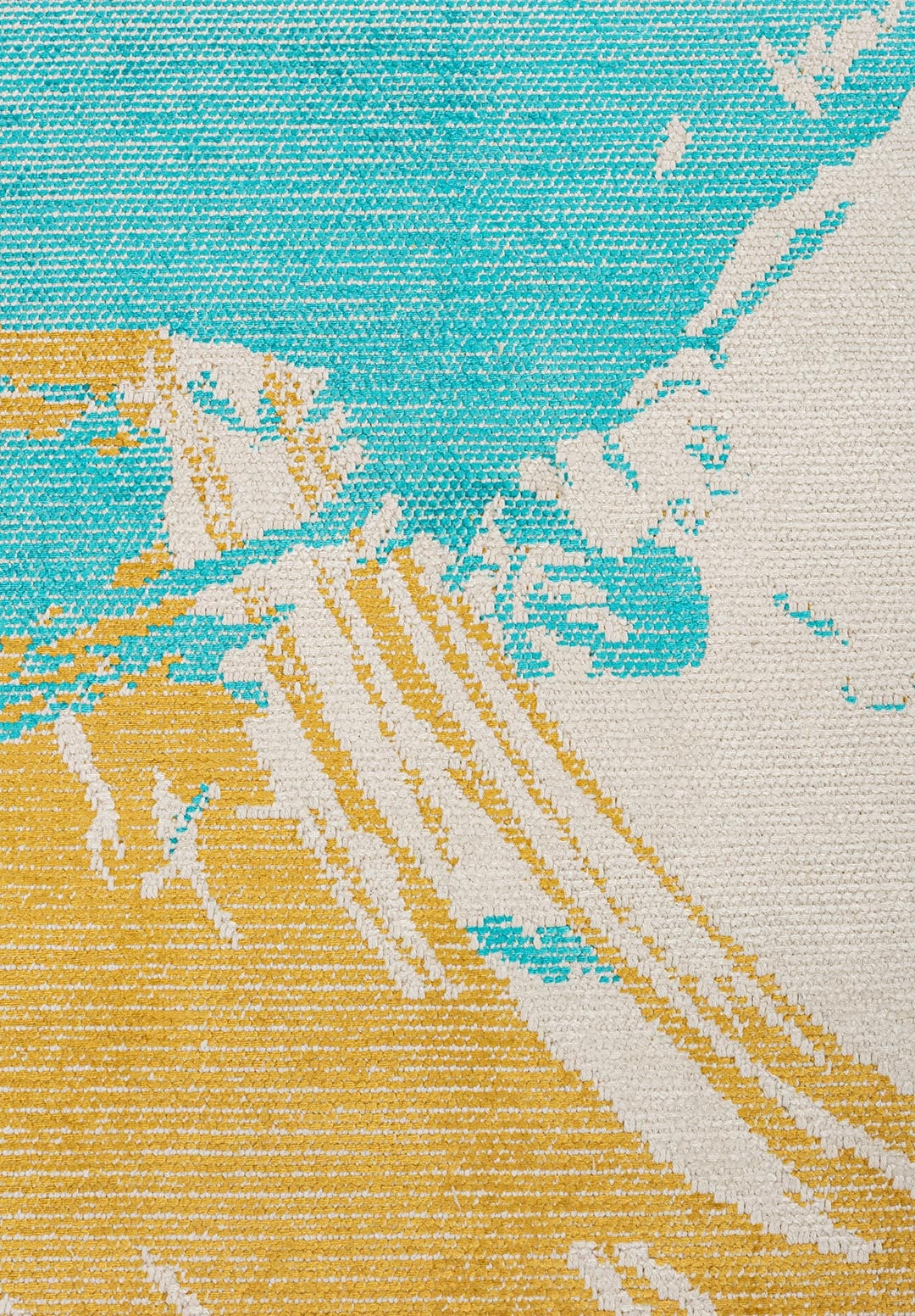 MADRID TURQUOISE - ECRU - YELLOW RUG - 5