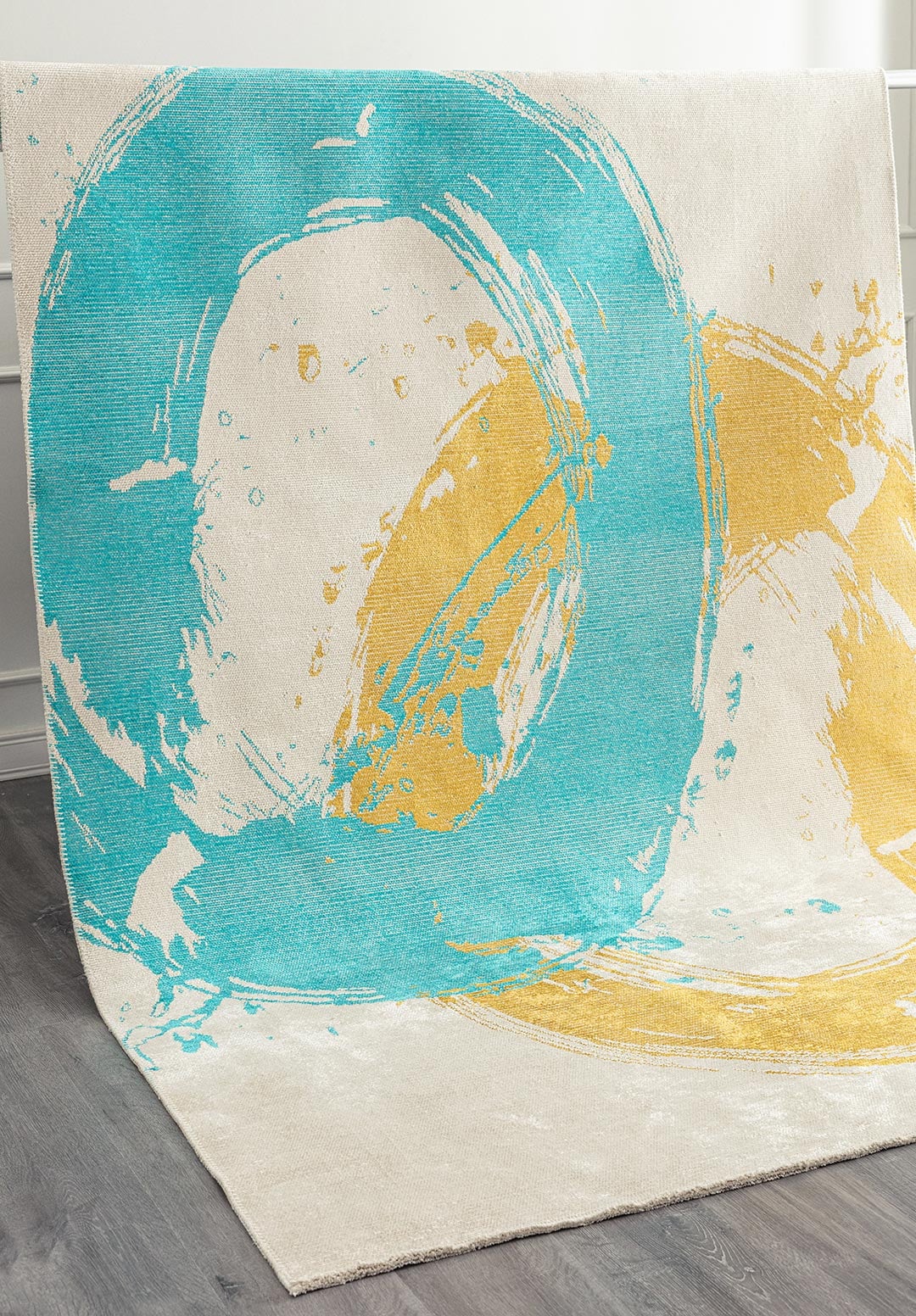 MADRID TURQUOISE - ECRU - YELLOW RUG - 6