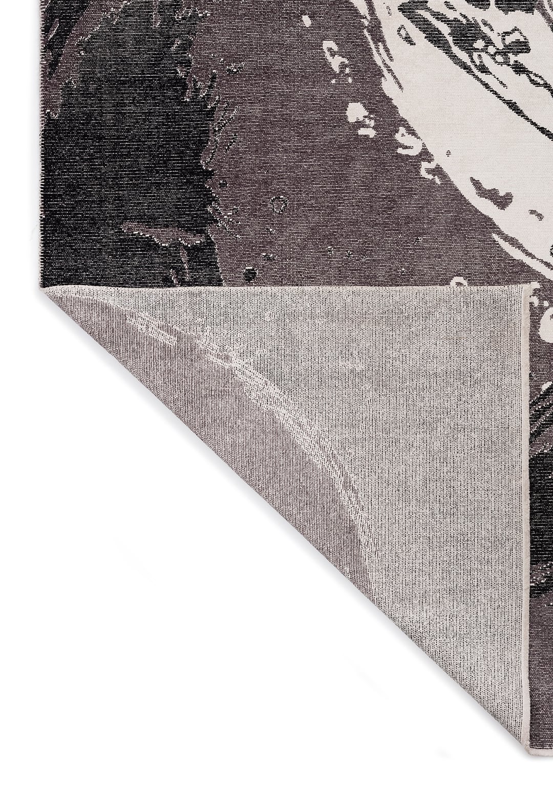 MADRID BLACK - CHARCOAL - ECRU RUG - 3