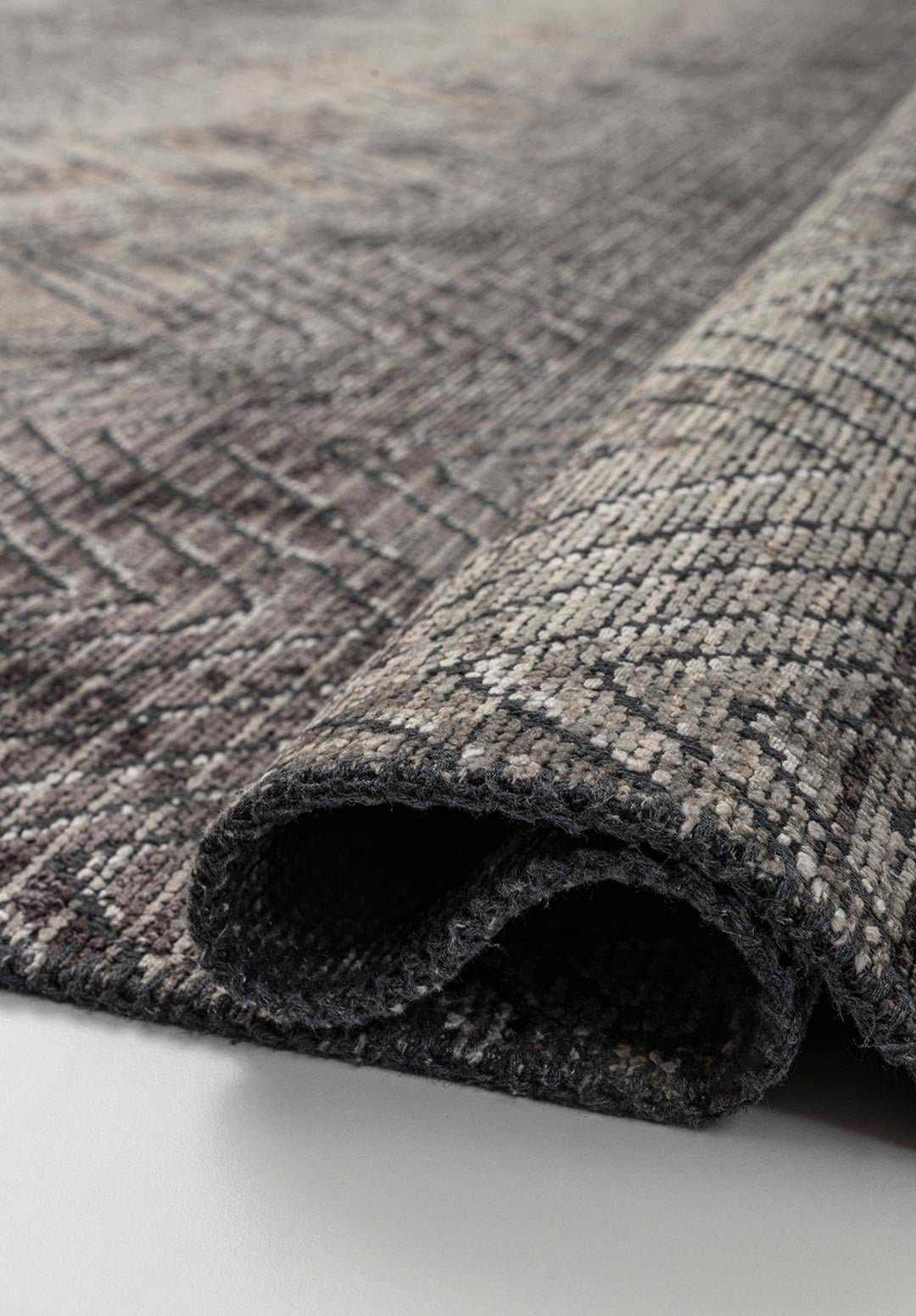 ZARAGOZA CHARCOAL - BEIGE - GREY - LIGHT CREAM RUG - 2