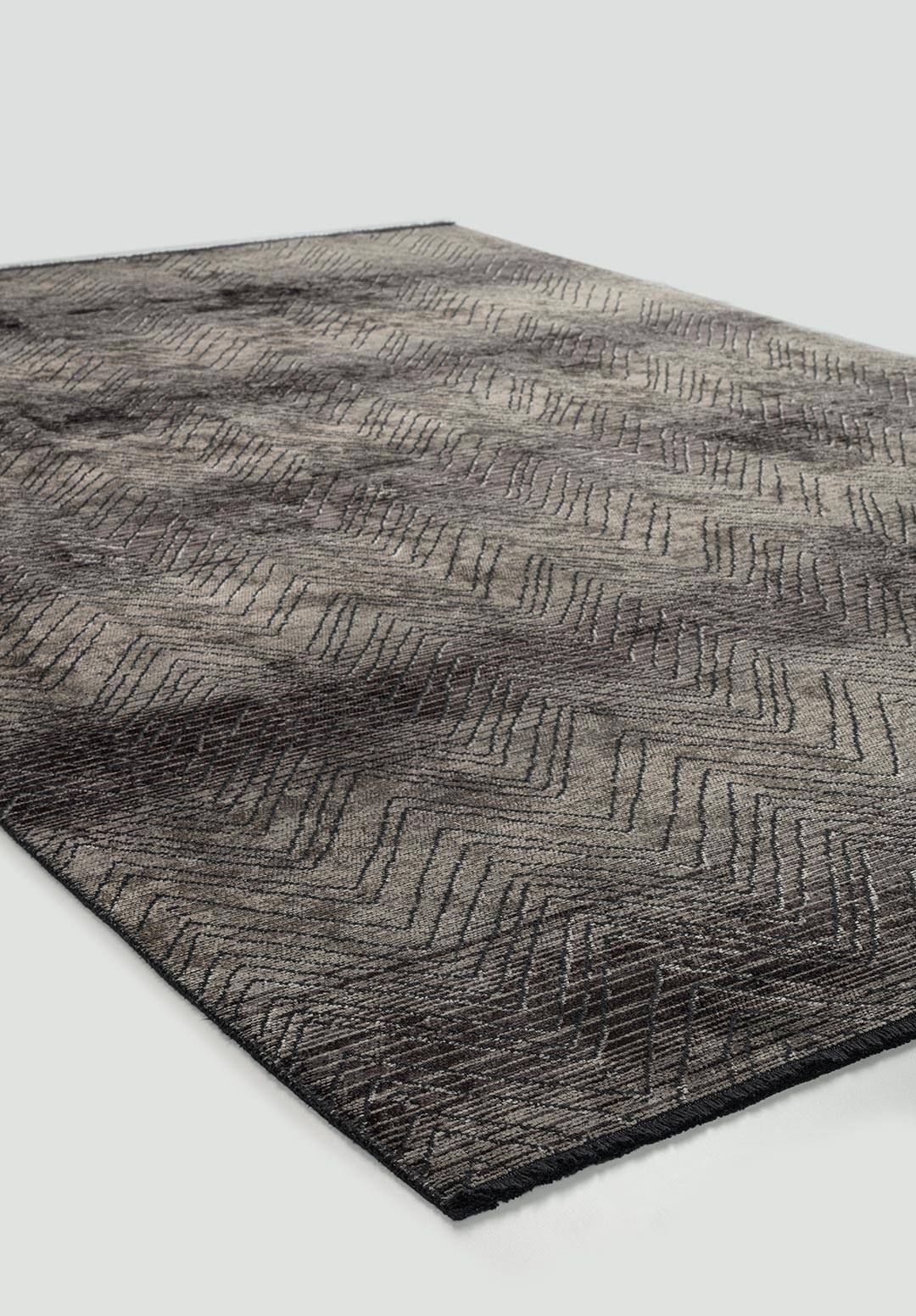 ZARAGOZA CHARCOAL - BEIGE - GREY - LIGHT CREAM RUG - 4