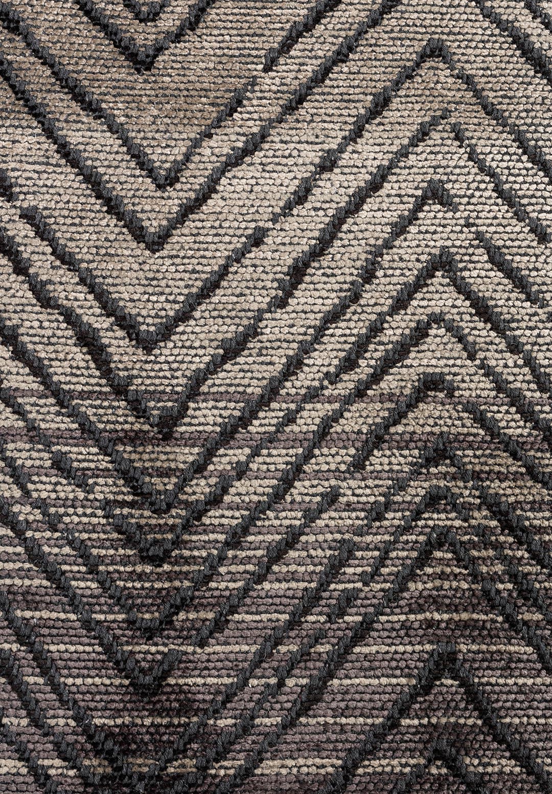 ZARAGOZA CHARCOAL - BEIGE - GREY - BLACK RUG - 5