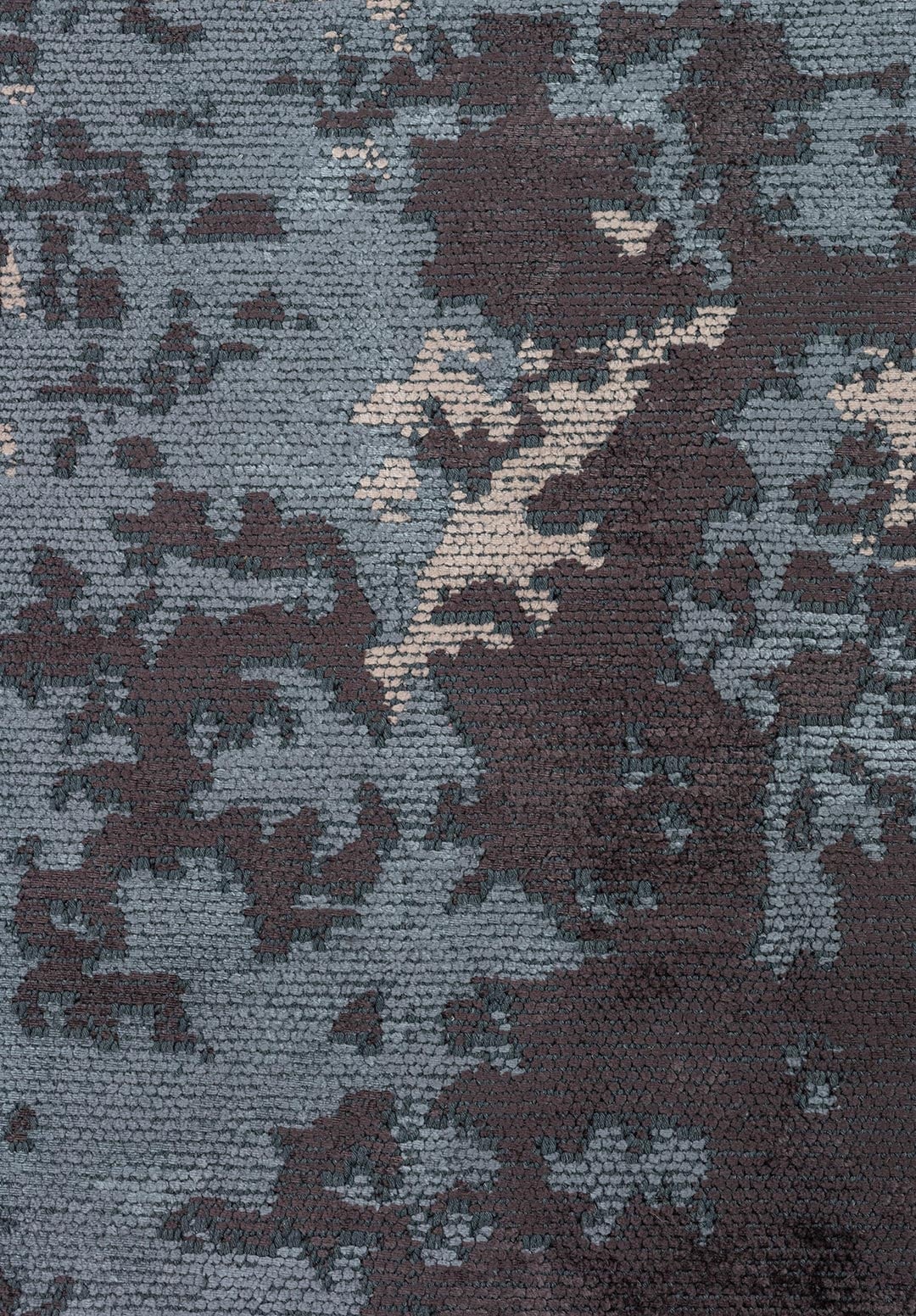 TOLEDO CHARCOAL - BLUE - LIGHT CREAM RUG - 5