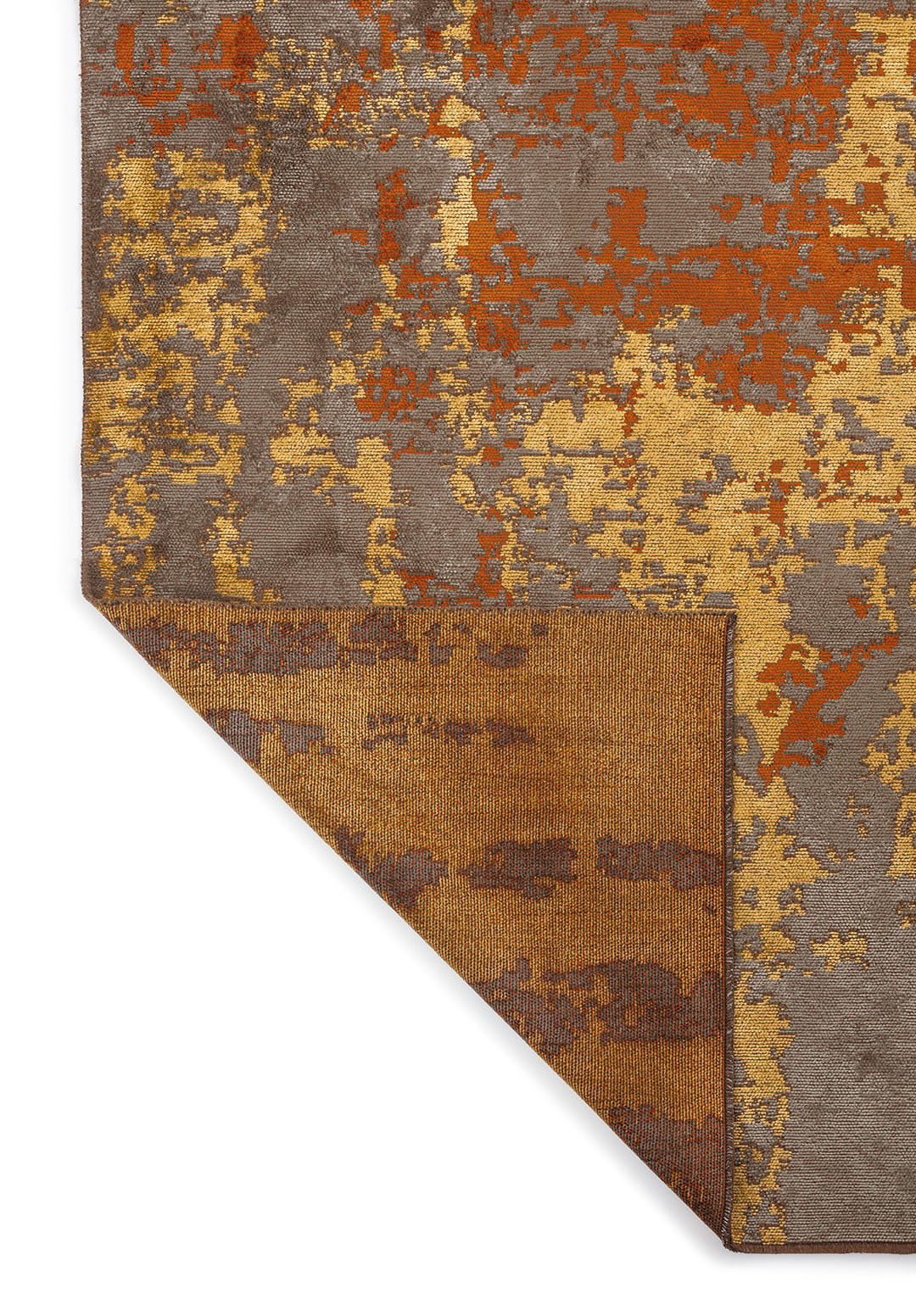 TOLEDO KHAKI - GOLD - RUST RUG - 3