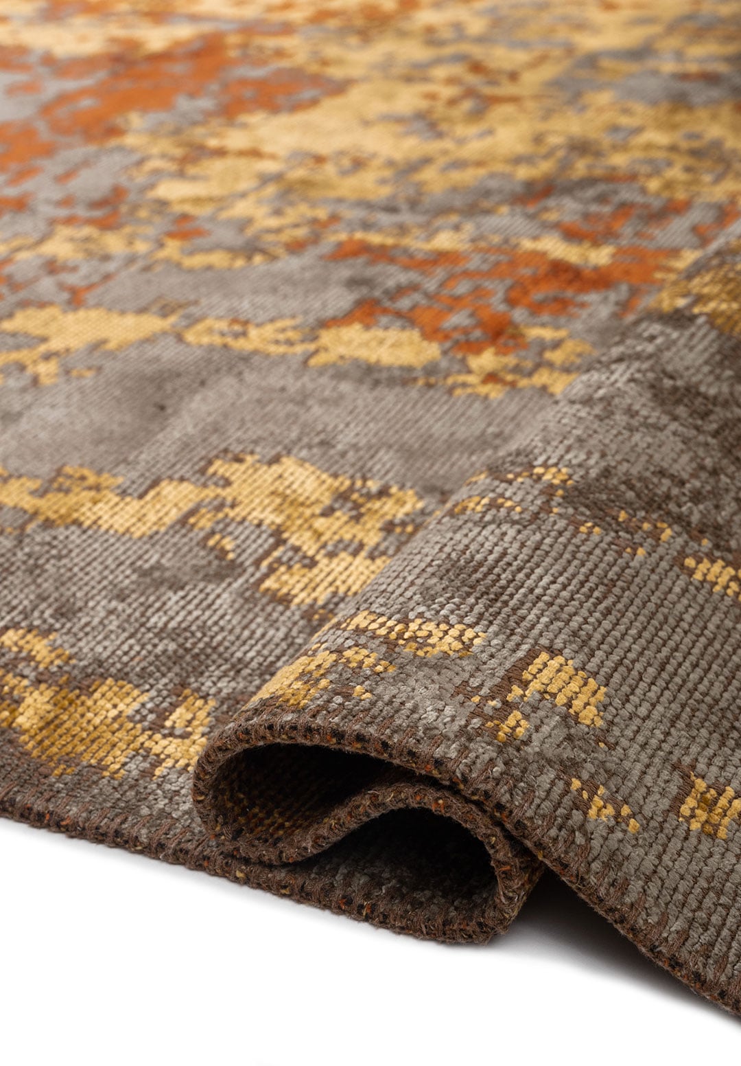 TOLEDO KHAKI - GOLD - RUST RUG - 2