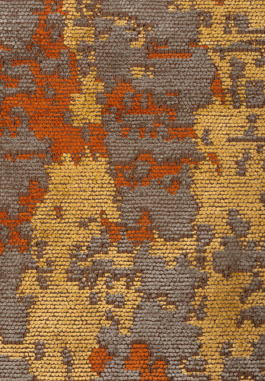 TOLEDO KHAKI - GOLD - RUST RUG - 5