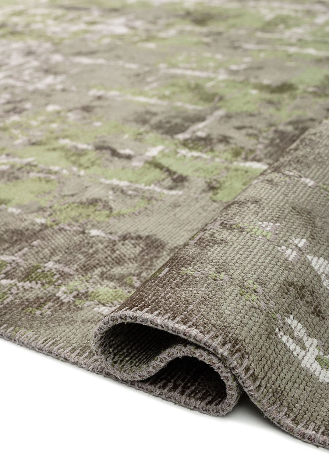 TOLEDO KHAKI - GREEN - BONE RUG - 2