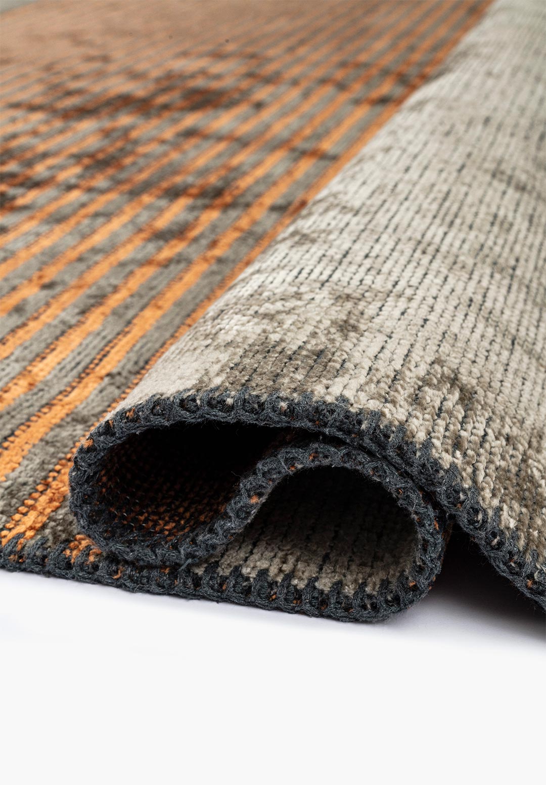FRANKFURT TERRA - BEIGE - ANTHRACITE RUG - 2