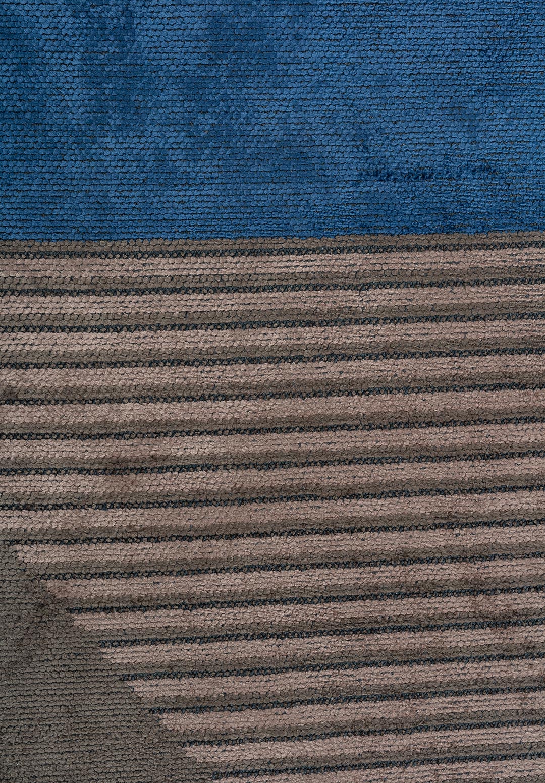 FRANKFURT CHARCOAL - NAVY BLUE - GREY RUG - 5