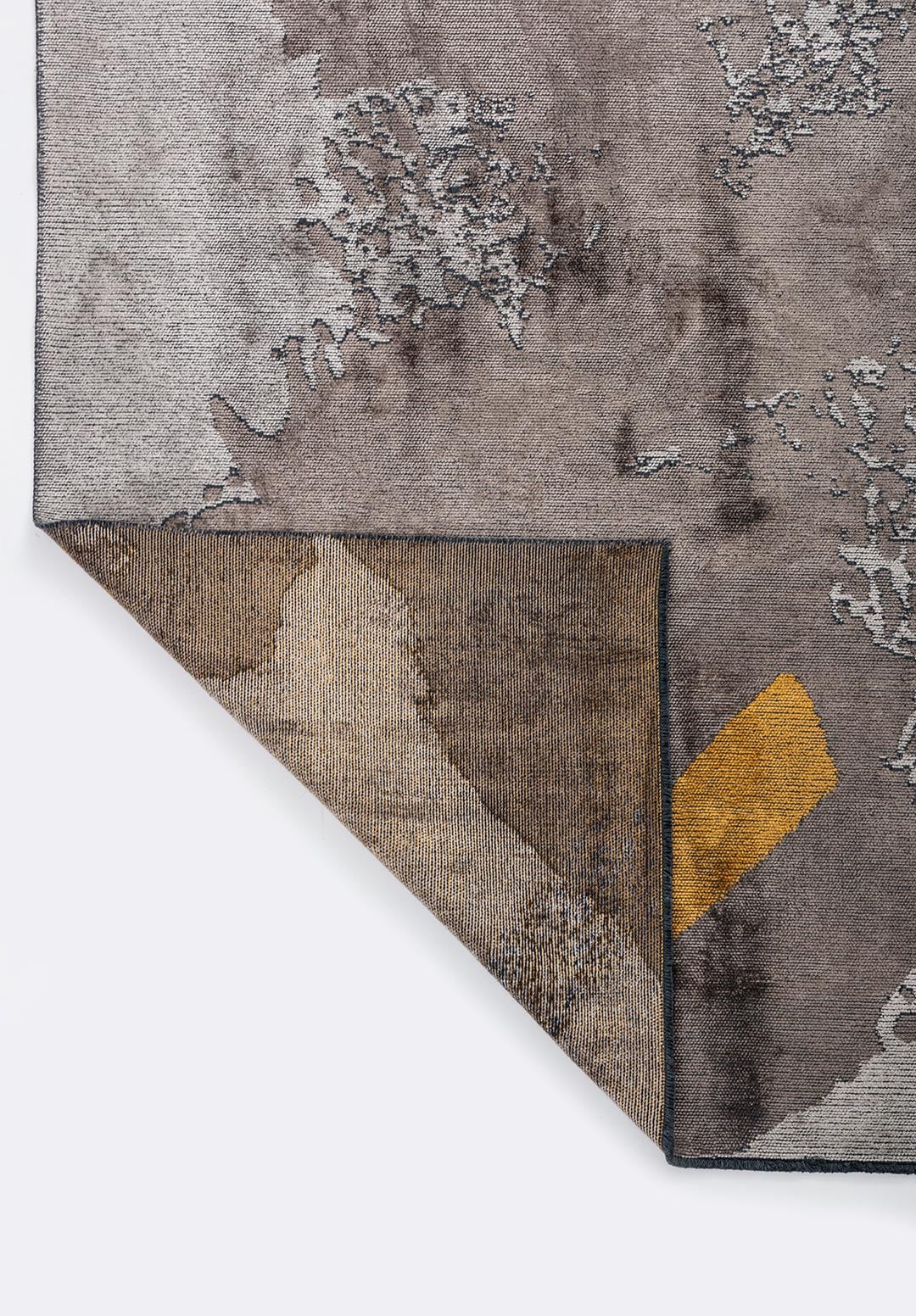 LAGUNA LIGHT GREY - MUSTARD - DARK GREY RUG - 3