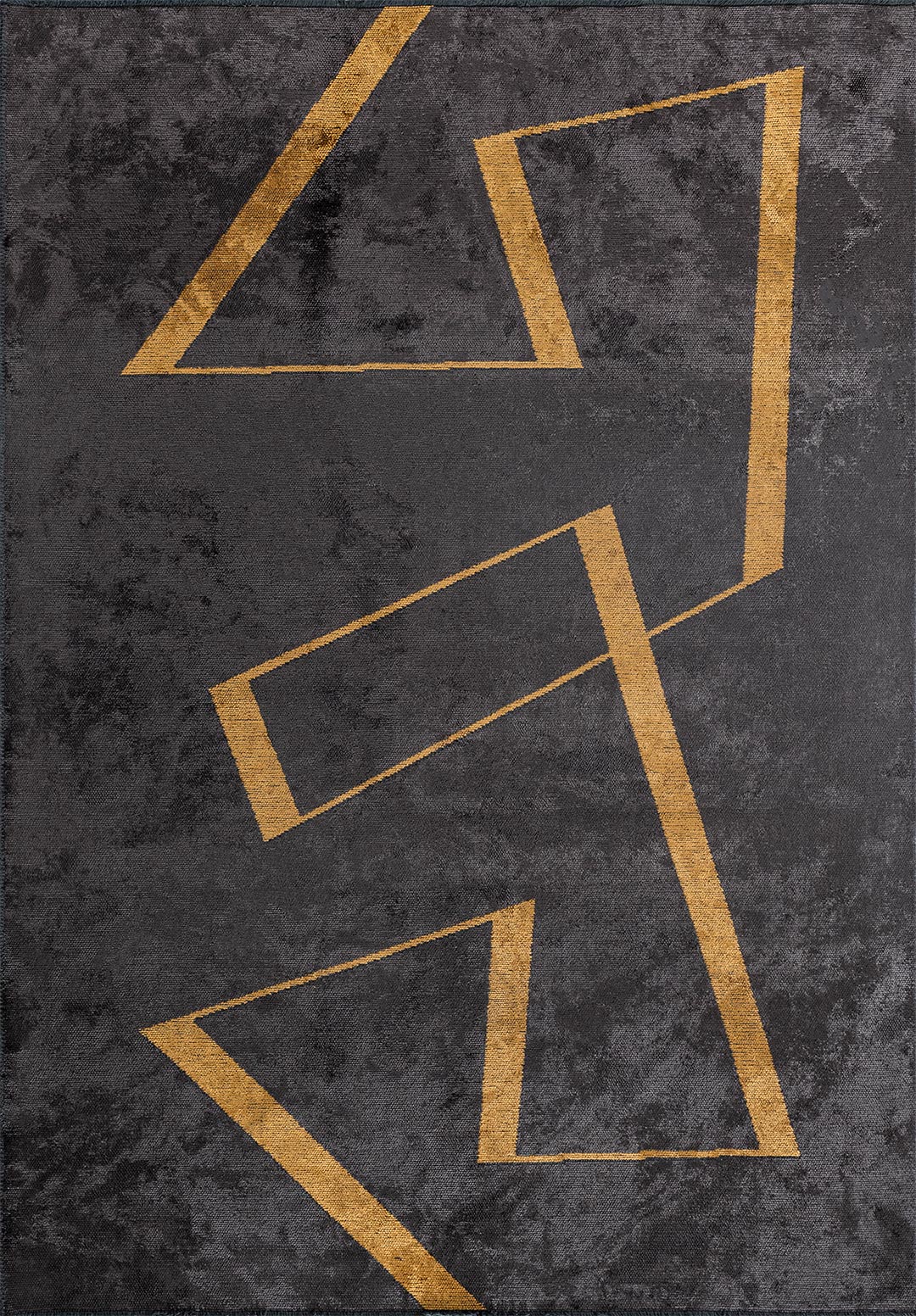 PIPE CHARCOAL - MUSTARD RUG - 1