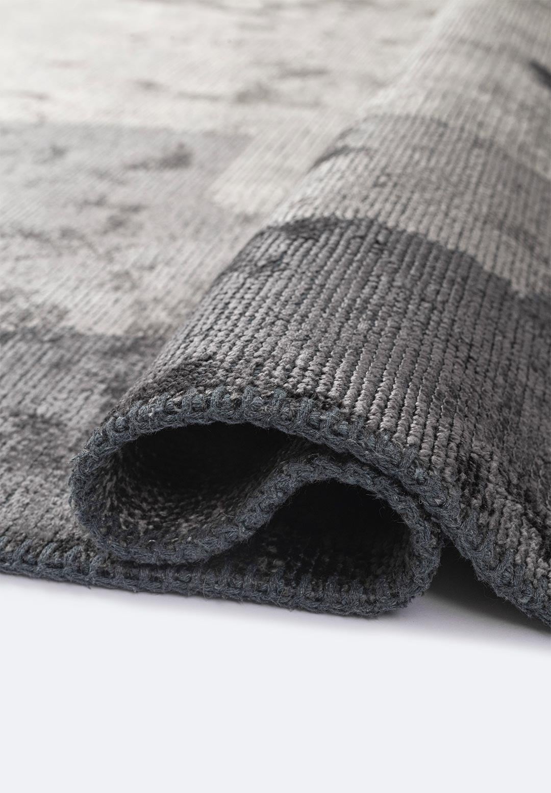 HANNOVER CREAM - CHARCOAL - DARK GREY RUG - 2