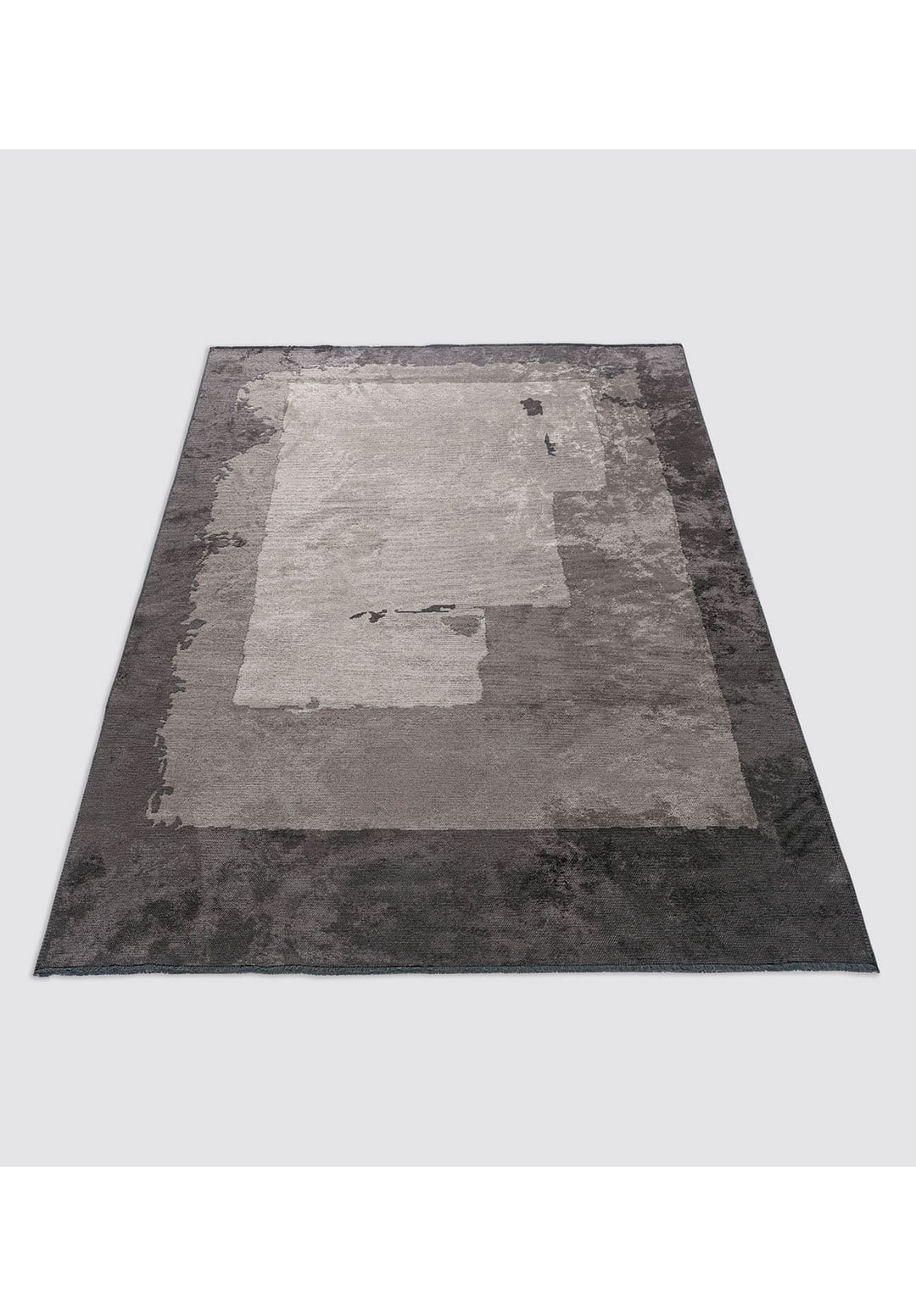 HANNOVER CREAM - CHARCOAL - DARK GREY RUG - 6