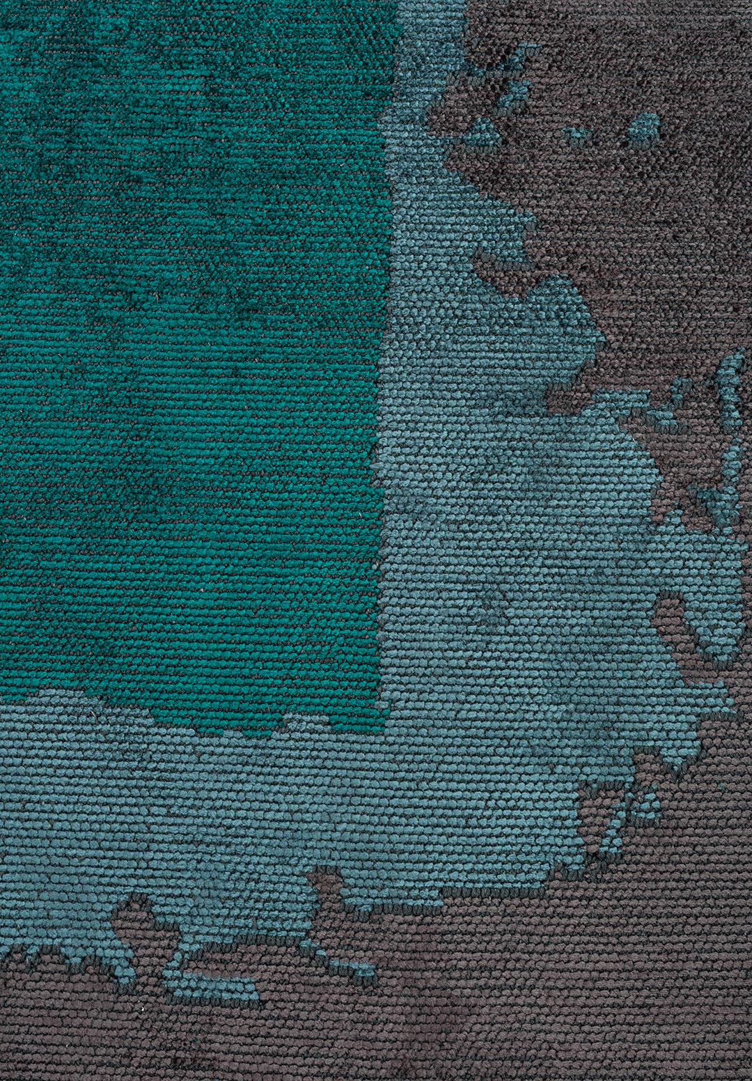 HANNOVER DARK TURQUOISE - CHARCOAL - PETROL RUG - 5