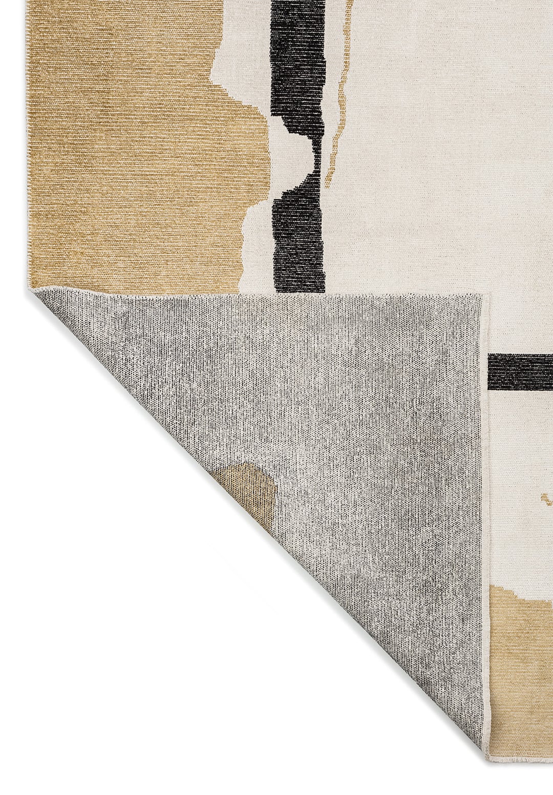 SALAMANCA BLACK - DARK BEIGE - ECRU RUG - 3