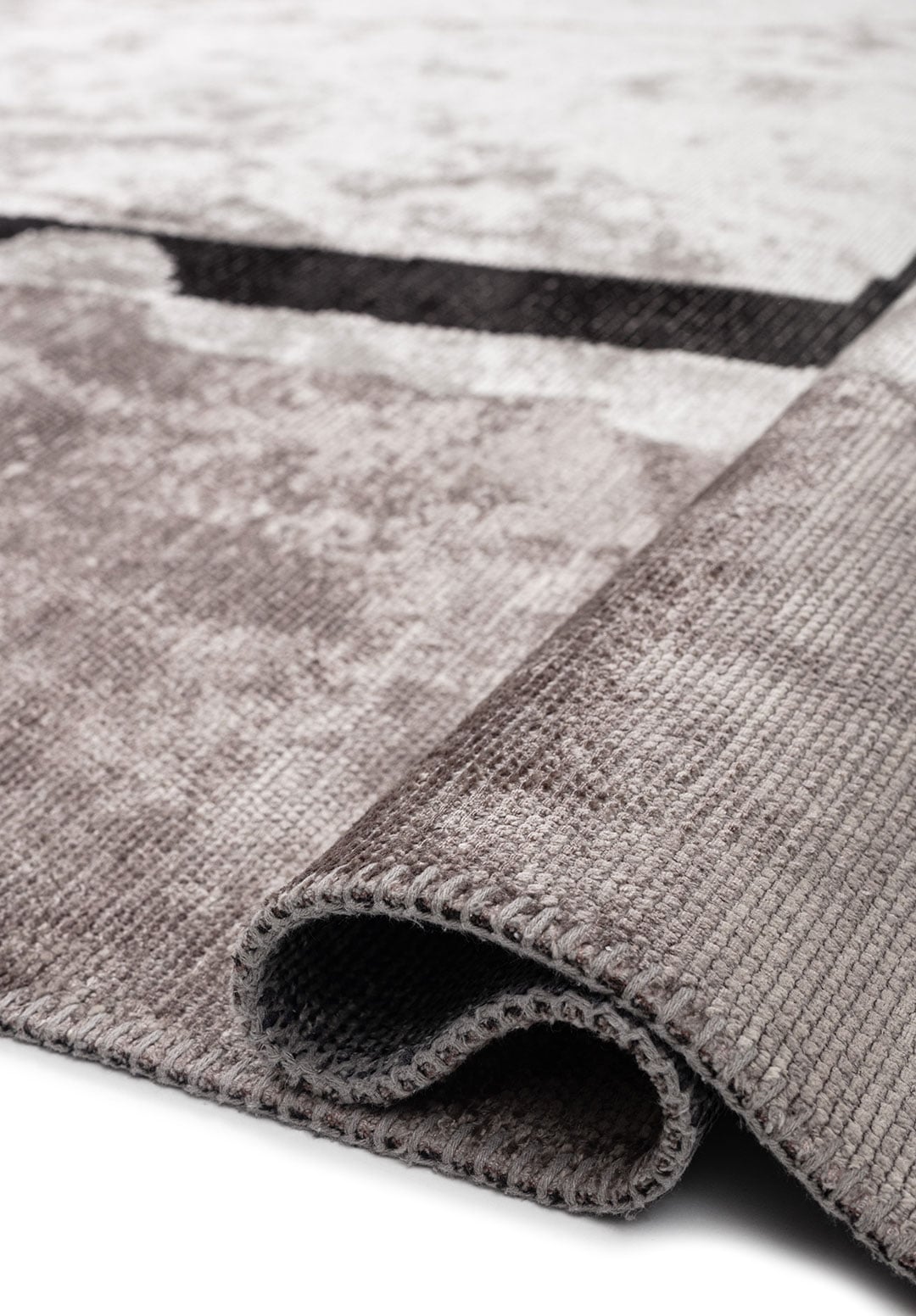 SALAMANCA BLACK - DARK GREY - LIGHT GREY RUG - 2