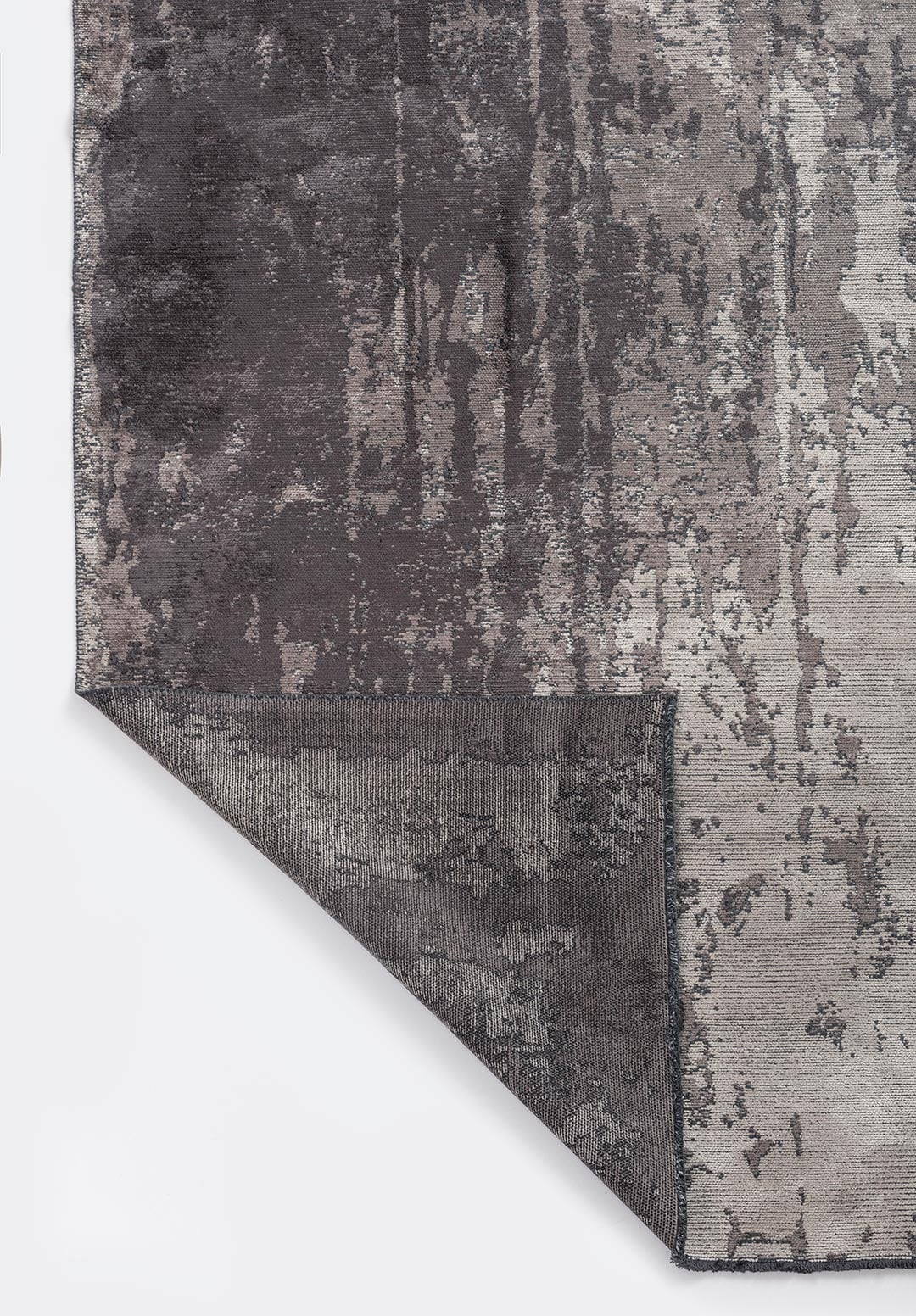 RHODES CHARCOAL - DARK GREY - CREAM RUG - 3