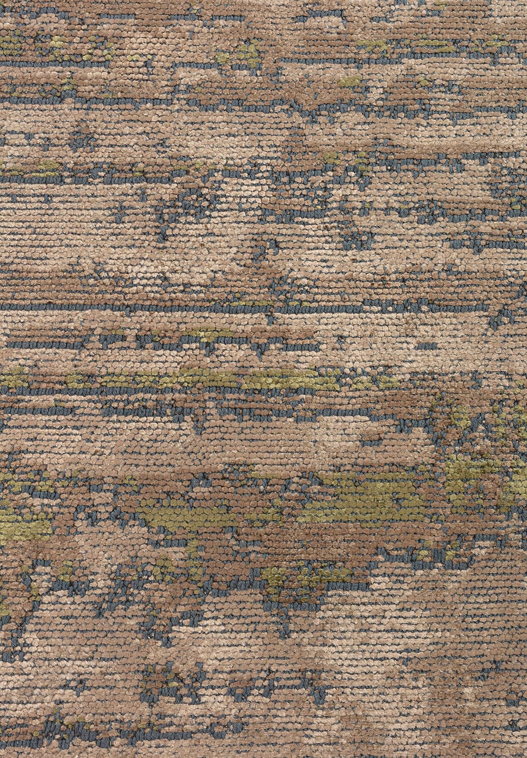 VOLOS GREEN - LIGHT BROWN - DARK BEIGE RUG - 5