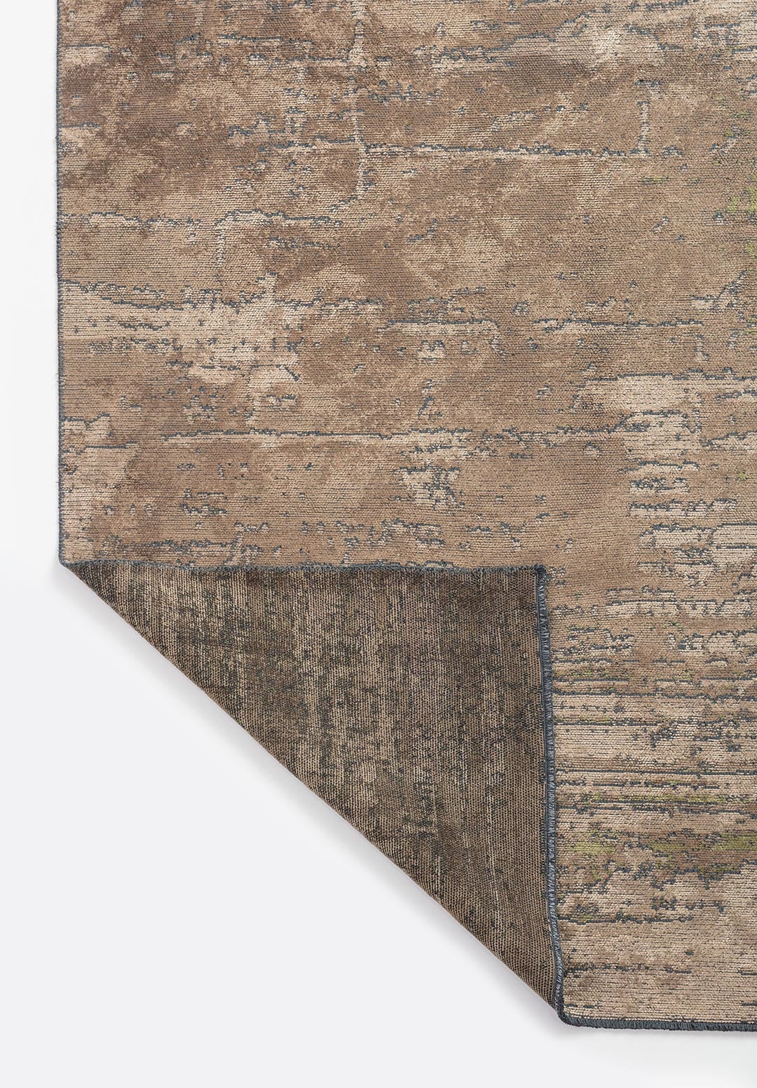 VOLOS GREEN - LIGHT BROWN - DARK BEIGE RUG - 3