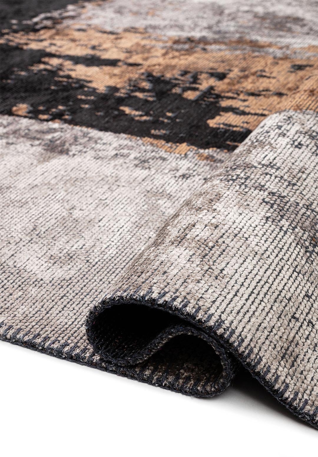 CANNES BLACK - CACAO - DARK GREY - CREAM RUG - 2