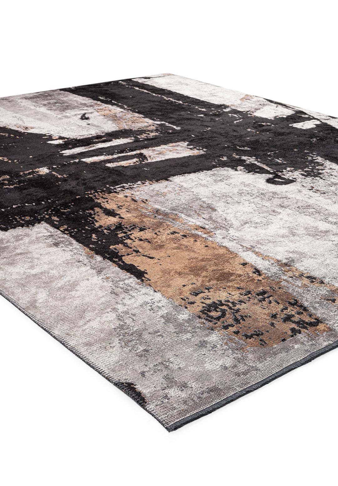 CANNES BLACK - CACAO - DARK GREY - CREAM RUG - 4