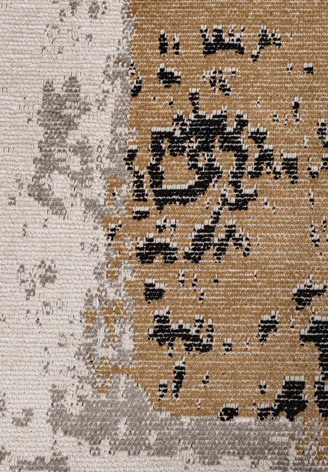 CANNES BLACK - LIGHT BROWN - GREY - ECRU RUG - 5
