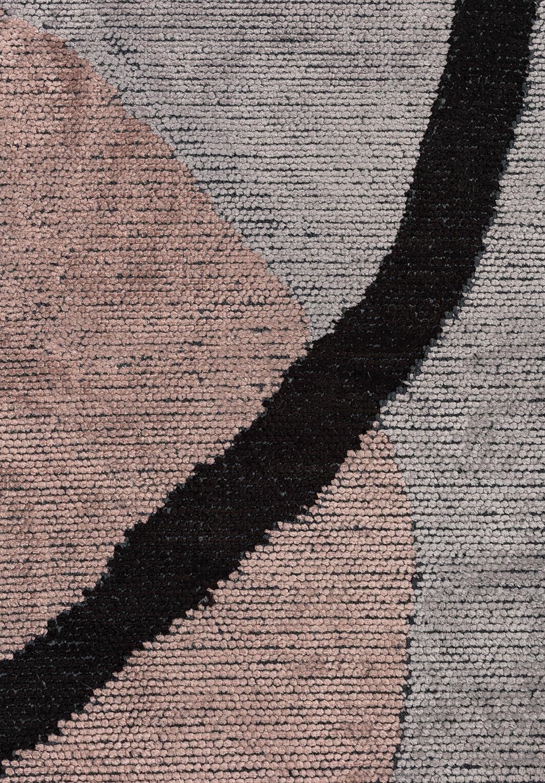 LAGOS BLACK - DARK GREY - COPPER - LIGHT GREY RUG - 5