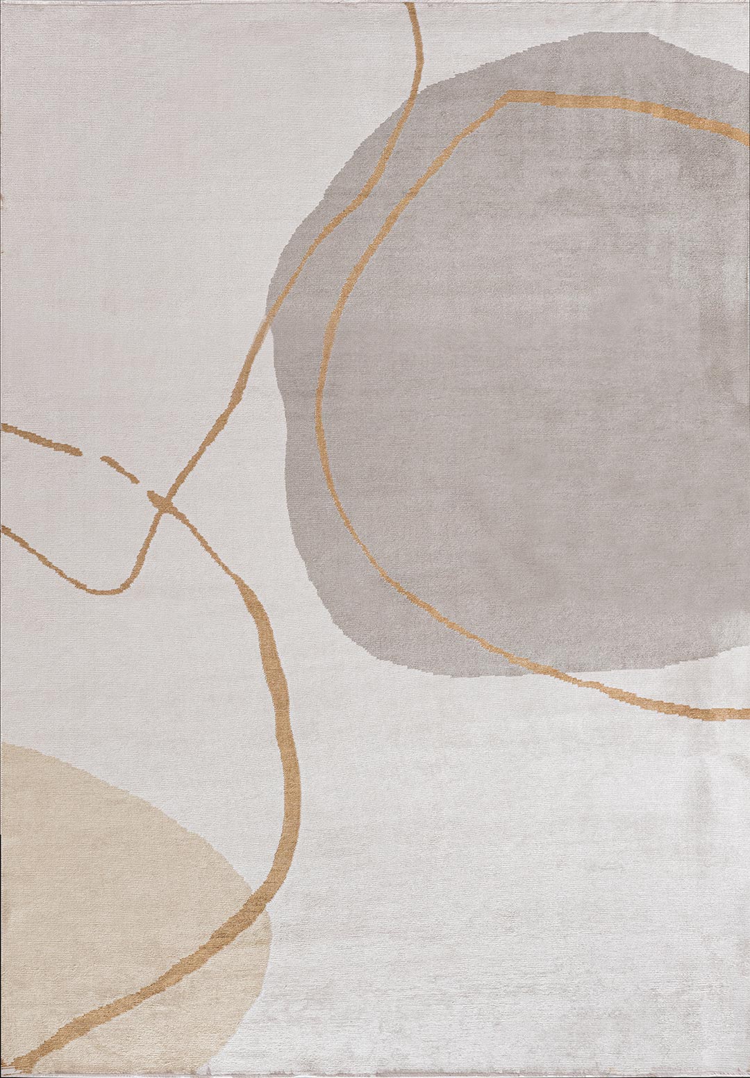 LAGOS LIGHT BROWN - GREY - BEIGE - ECRU RUG - 1