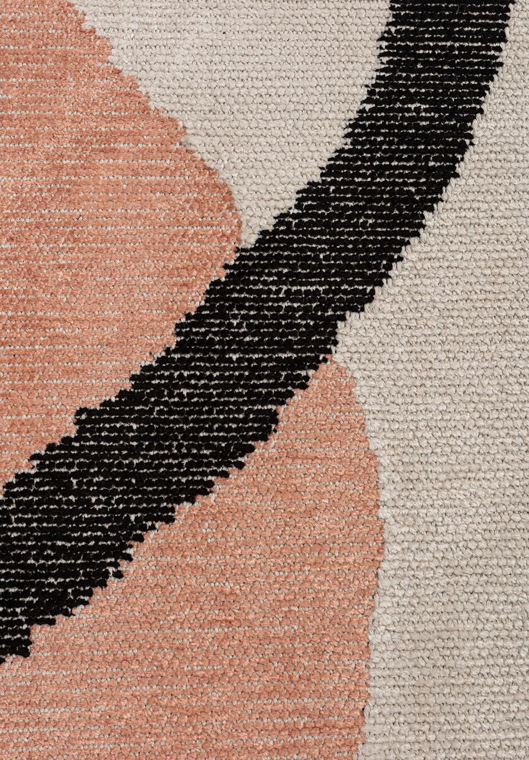 LAGOS BLACK - DARK GREY - COPPER - ECRU RUG - 5