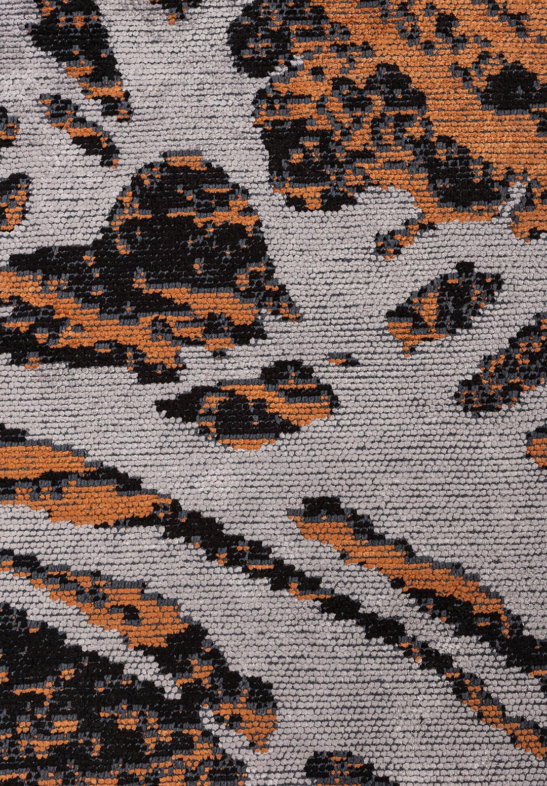 DUSSELDORF BLACK - TERRA - LIGHT GREY RUG - 5