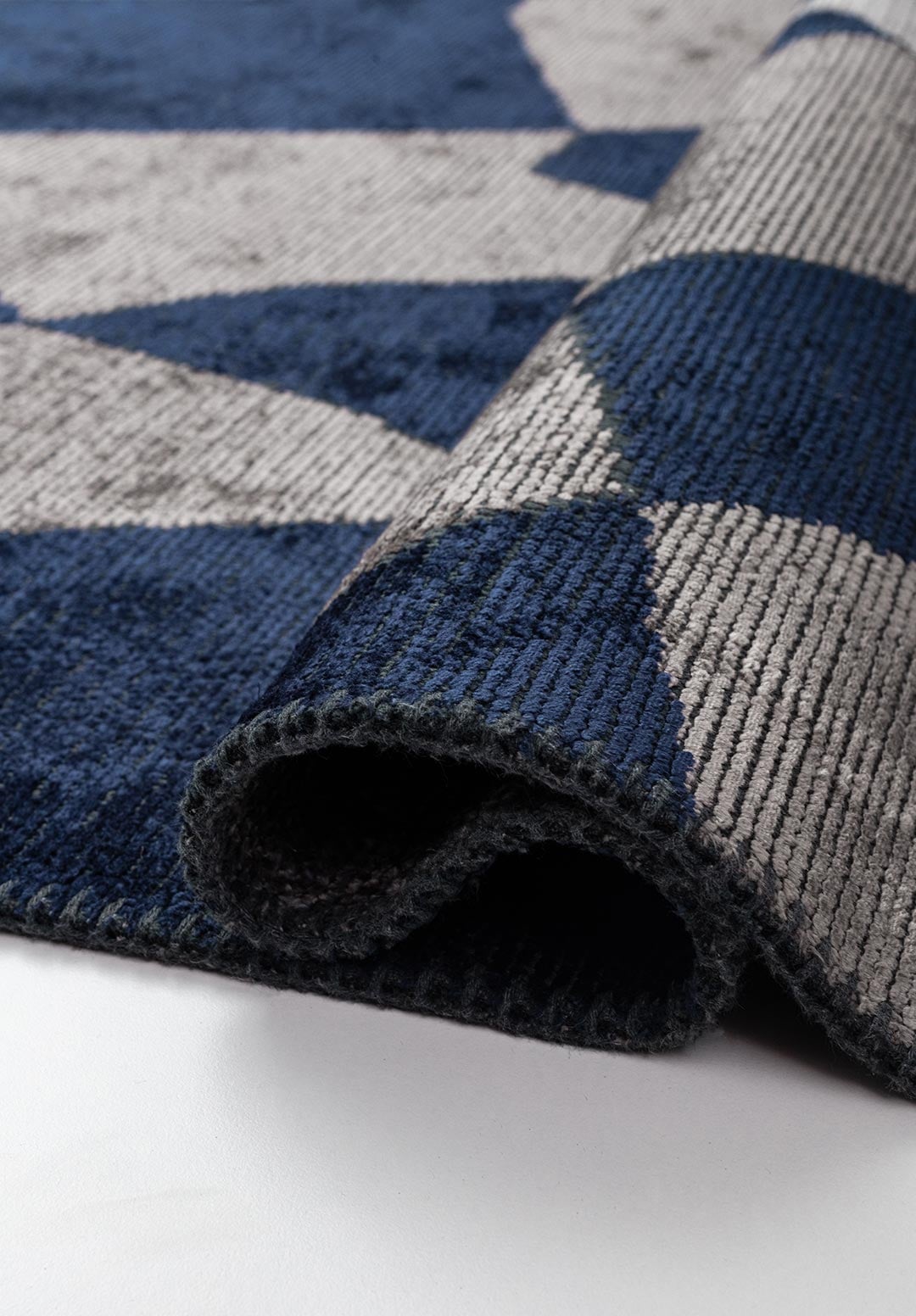 MANCHESTER DARK NAVY - DARK GREY - ICE BLUE - GREY RUG - 2