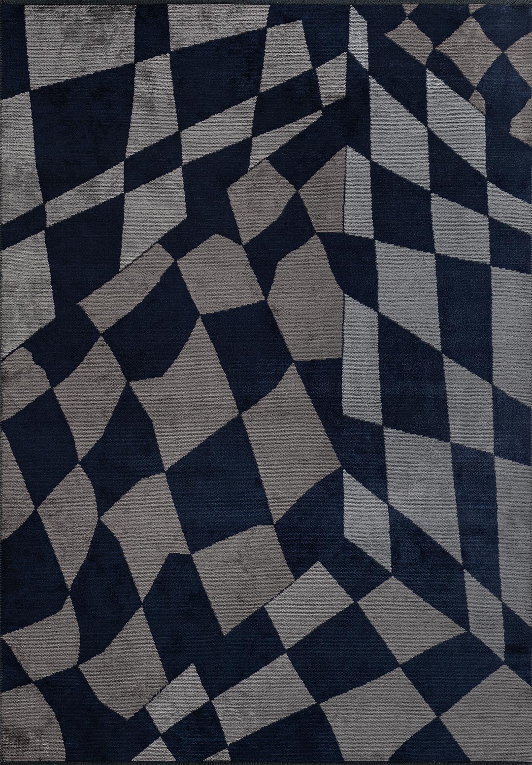 MANCHESTER DARK NAVY - DARK GREY - ICE BLUE - GREY RUG - 1