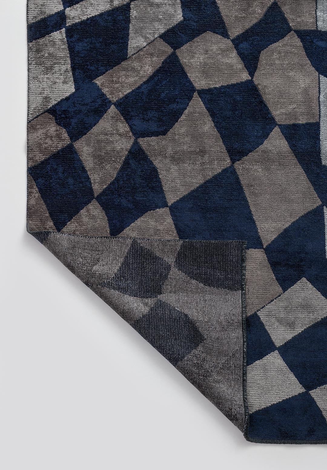 MANCHESTER DARK NAVY - DARK GREY - ICE BLUE - GREY RUG - 3