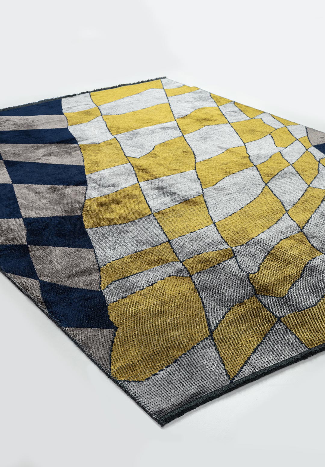 JERSEY DARK NAVY - DARK GREY - LIGHT GREY - GOLD RUG - 4